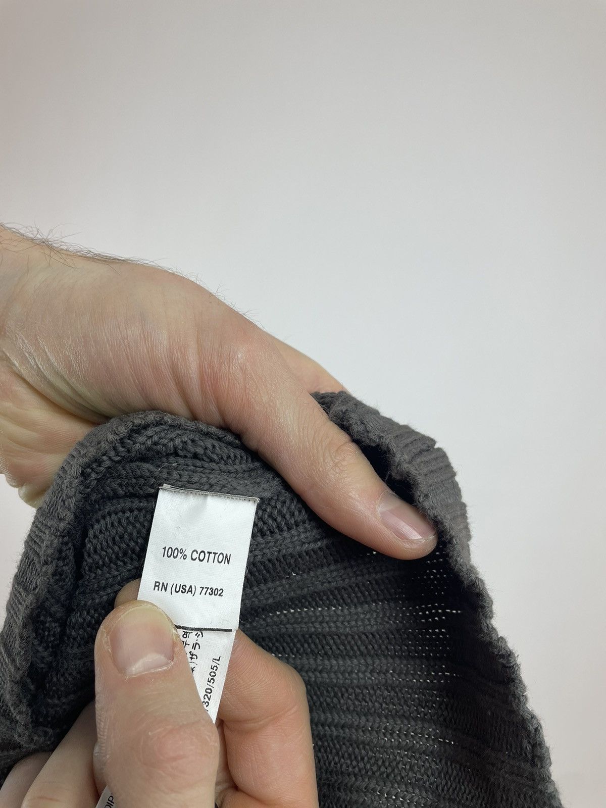 Vintage × Zara ZARA MAN Vintage Mens Military purple label ribbed sweater Size US L / EU 52-54 / 3 - 16 Thumbnail