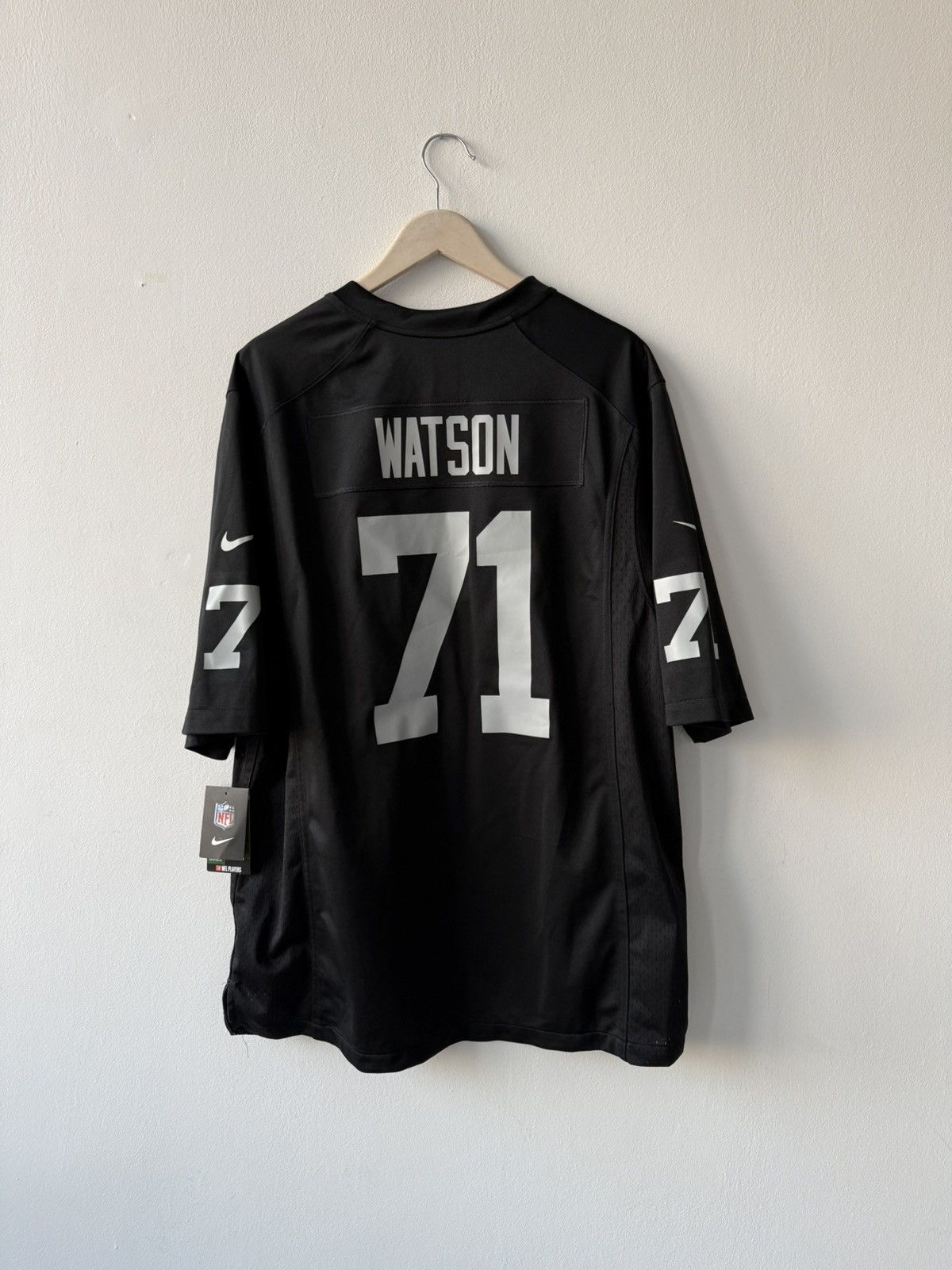 Nike Nike NFL Las Vegas Raiders Watson #71 Game Jersey Size XL Size US XL / EU 56 / 4 - 2 Thumbnail