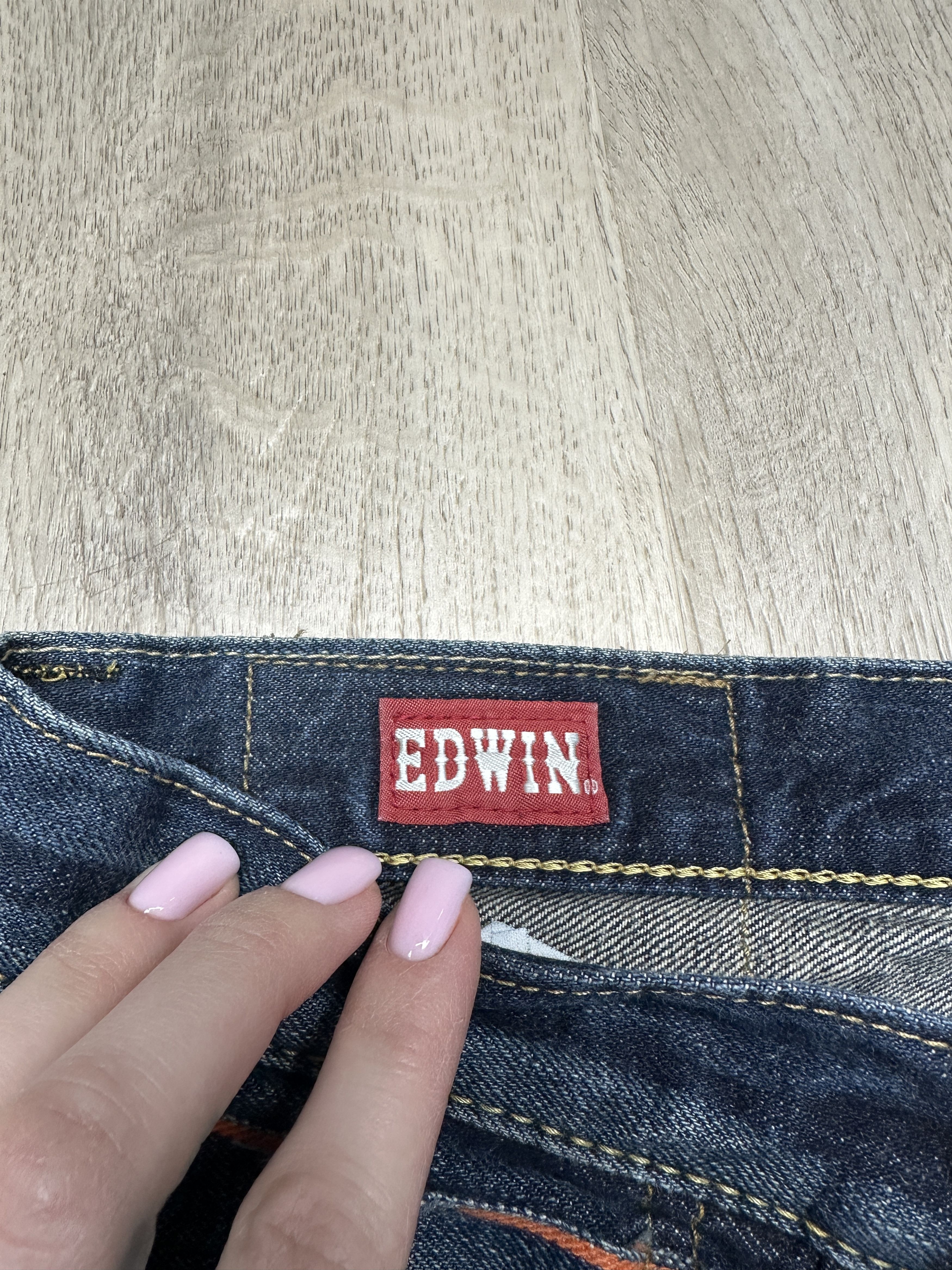 Edwin Edwin Vintage Mens Salvage Denim Pants Jeans Size US 32 / EU 48 - 5 Thumbnail