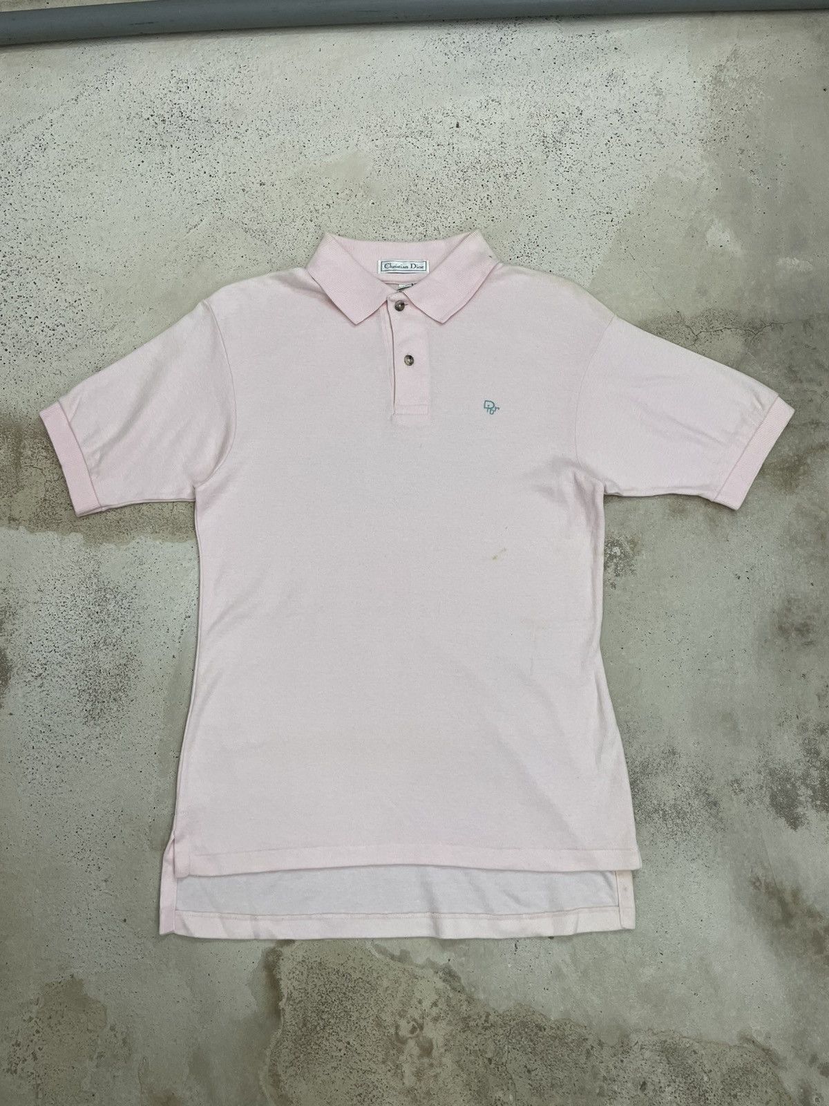 Christian Dior Monsieur Vintage Christian Dior Embroidered Soft Pink USA Made Size US S / EU 44-46 / 1 - 1 Thumbnail