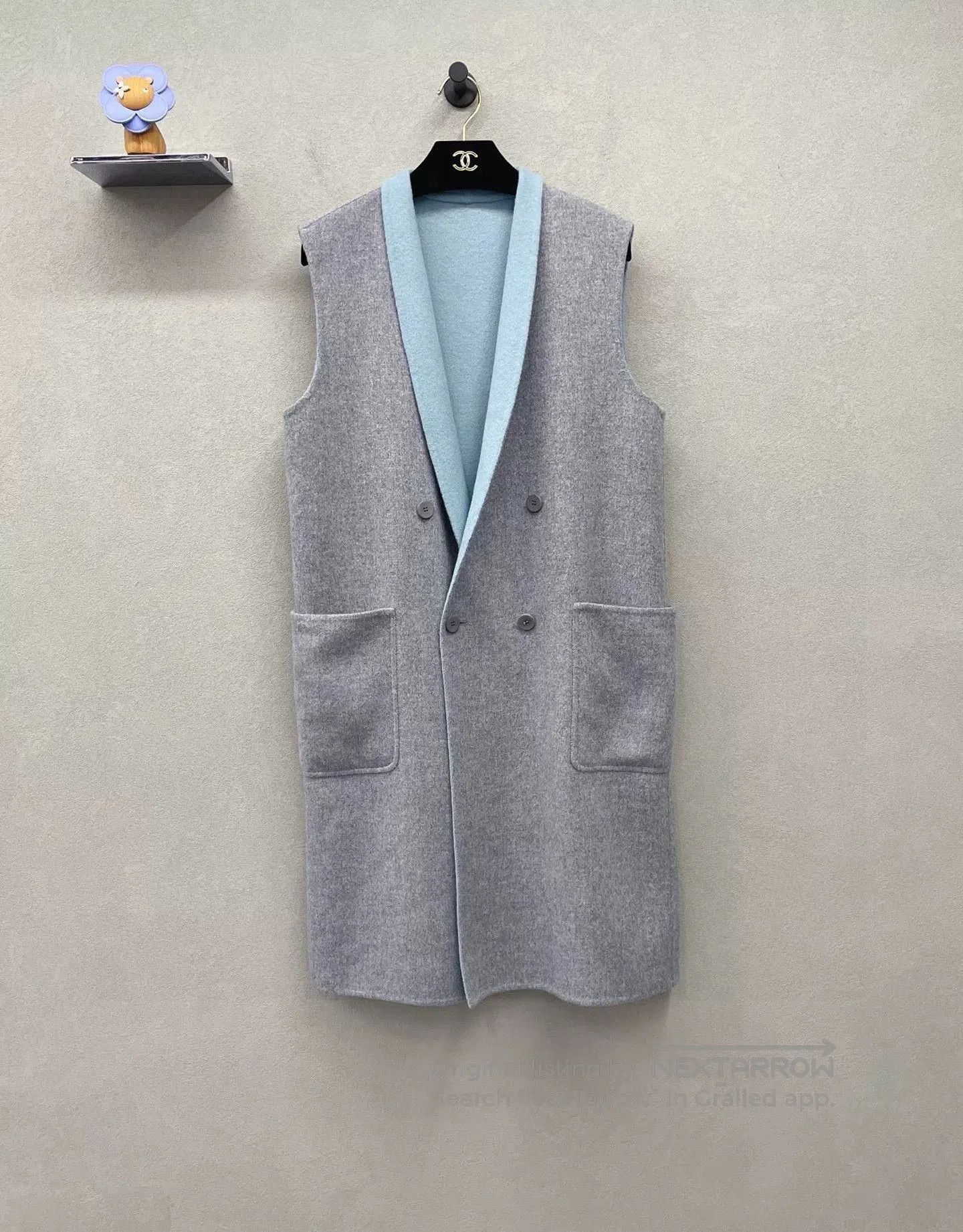 Other gray long MaxMara vest size 38. Size US M / EU 48-50 / 2 - 5 Thumbnail
