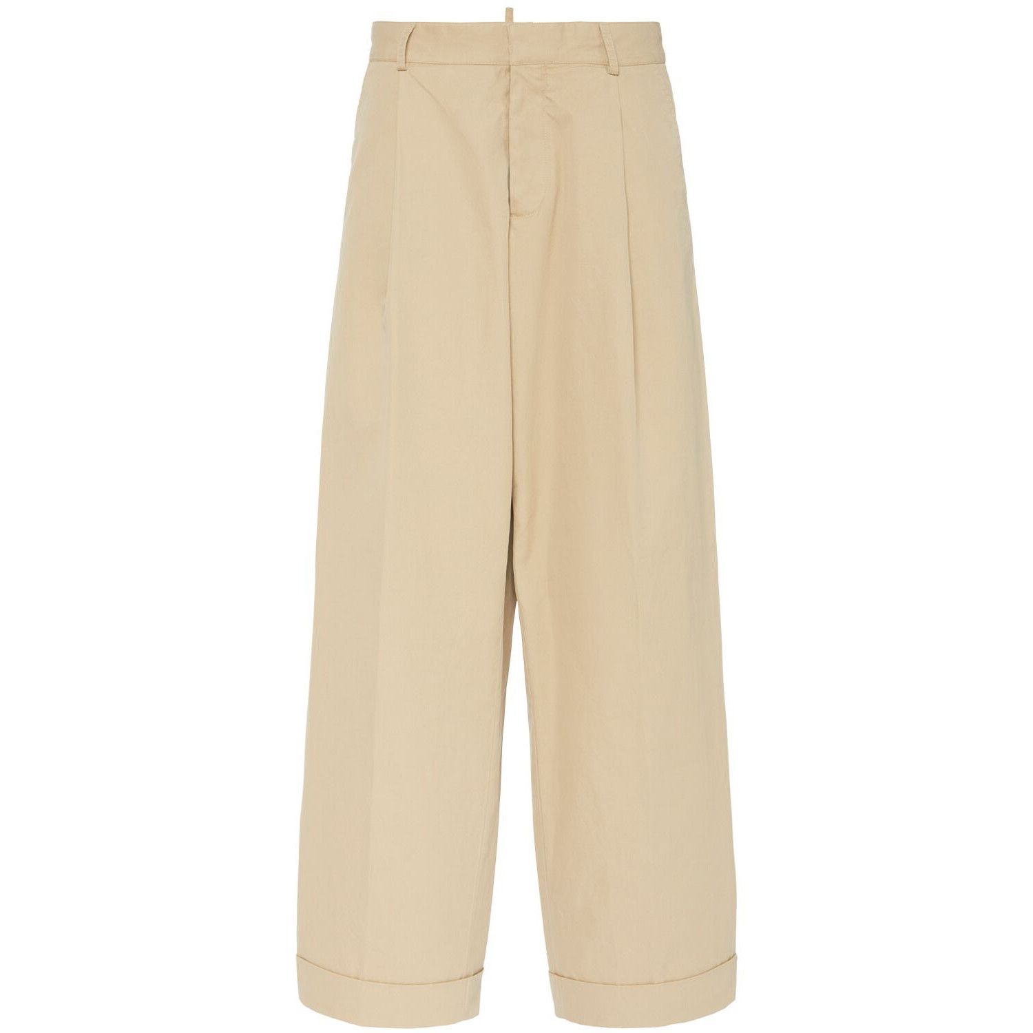 DSQUARED2 Women's Jen Giant Beige Pants New & Authentic (Wom
