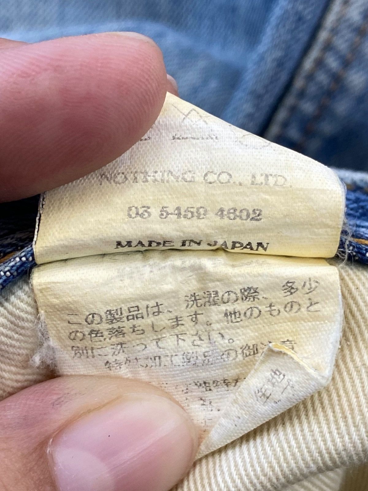 Pledge Pledge Faded Wash Ripped Style Straight Leg Jean Size US 32 / EU 48 - 11 Thumbnail