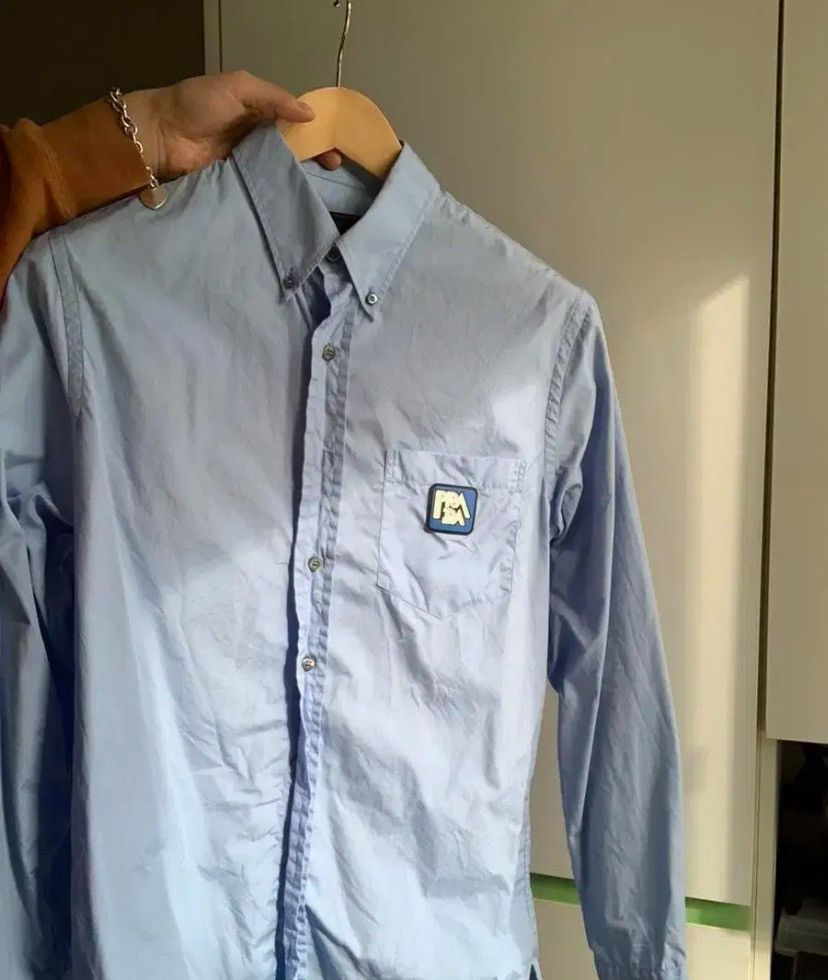Prada Prada big logo shirts Size US M / EU 48-50 / 2 - 6 Thumbnail