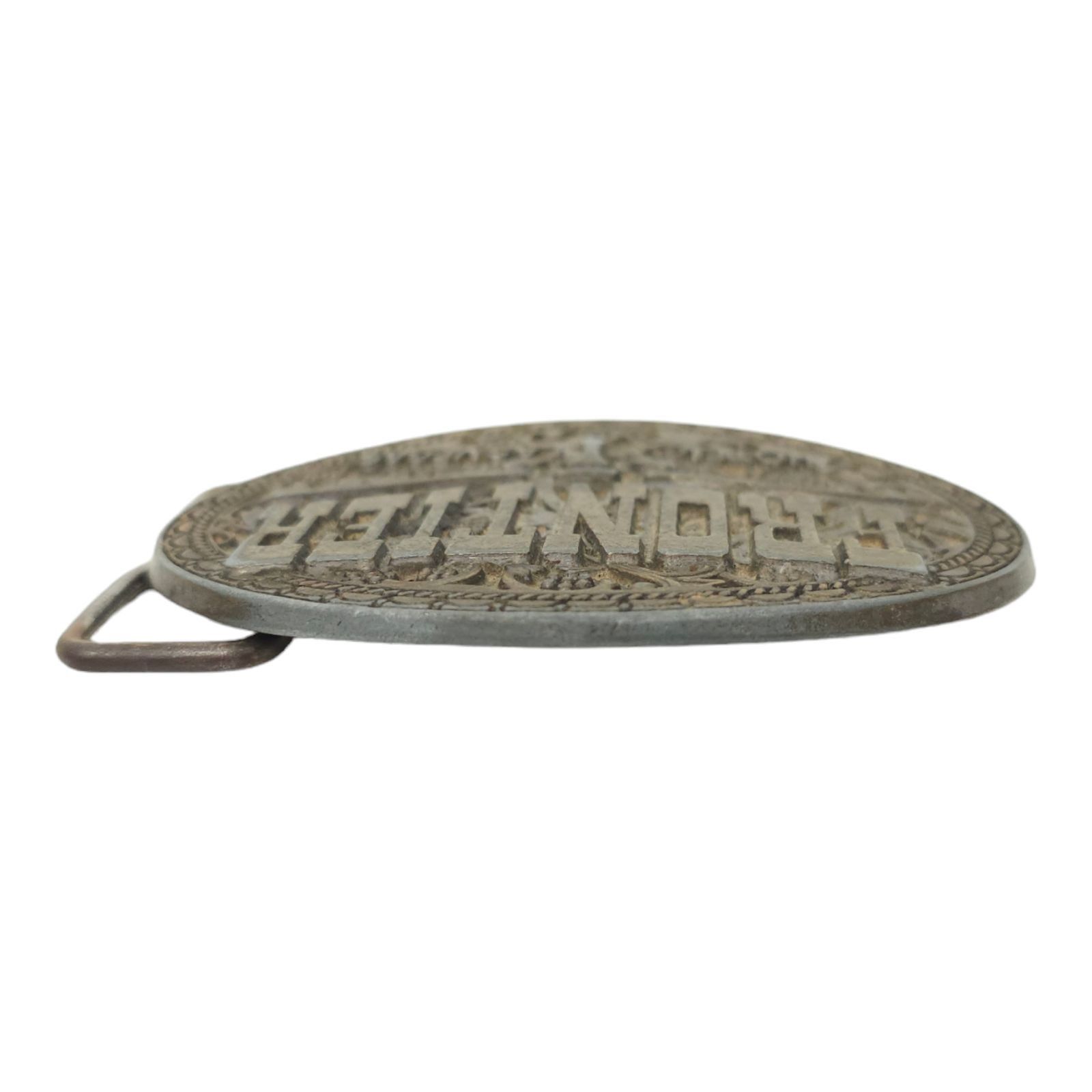 Other Frontier Hotel Las Vegas Belt Buckle Vintage Longhorn Cowboy Size ONE SIZE - 5 Thumbnail