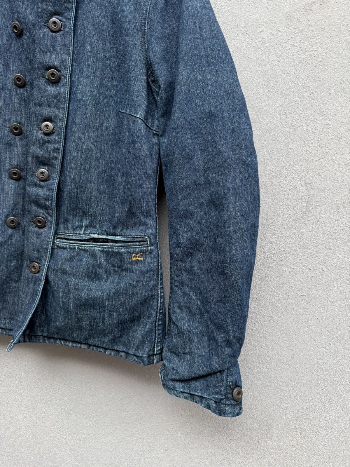 45rpm 💥ARCHIVED💥 R by 45RPM Double Button Blanket Indigo Jacket Size US M / EU 48-50 / 2 - 5 Thumbnail