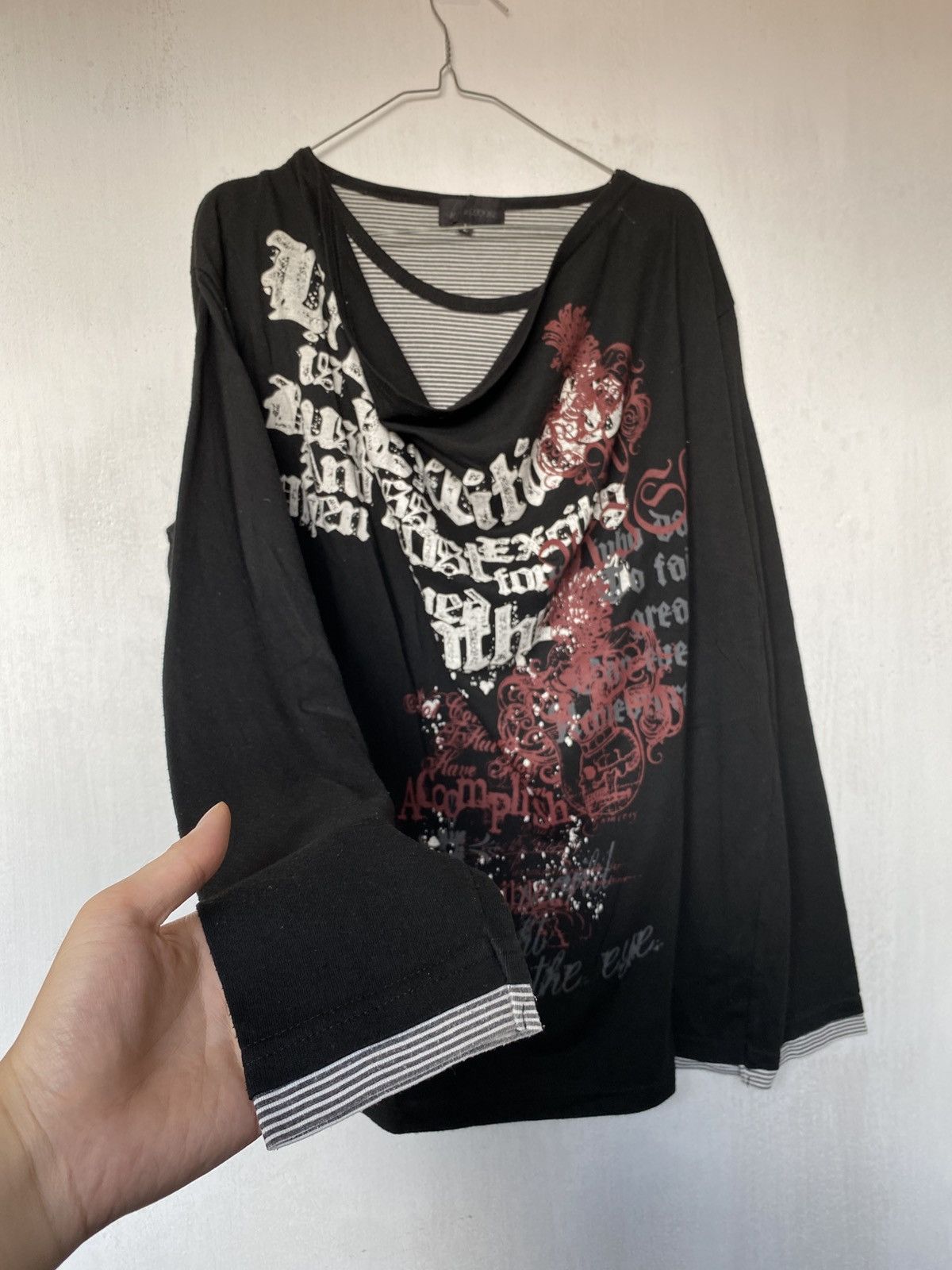 If Six Was Nine Not Alone Poem Double Layer Longsleeve Size US L / EU 52-54 / 3 - 2 Thumbnail