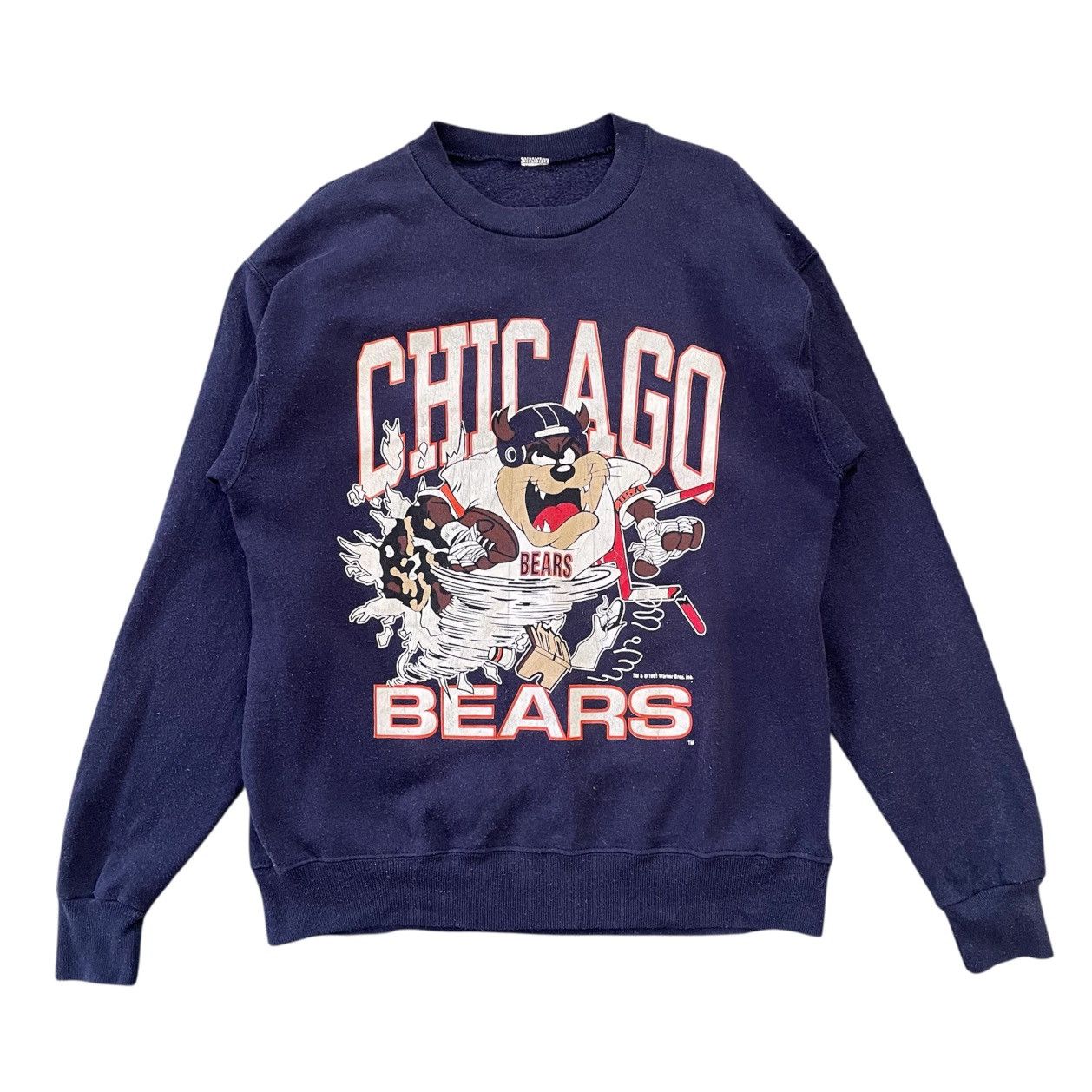Vintage Vintage Chicago Bears Tasmanian Devil NFL Looney Tunes Size US M / EU 48-50 / 2 - 1 Thumbnail