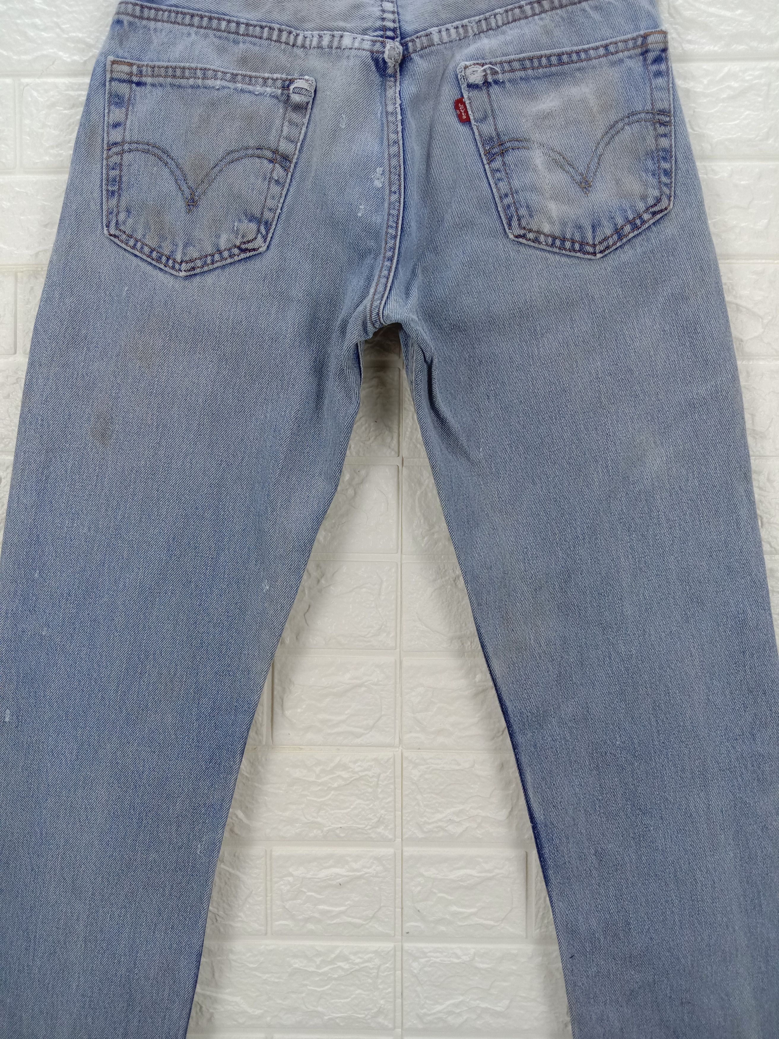 Levi's Vintage Levi's 505 Jeans Regular Fit Dirty Wash Denim Size 30" / US 8 / IT 44 - 7 Thumbnail