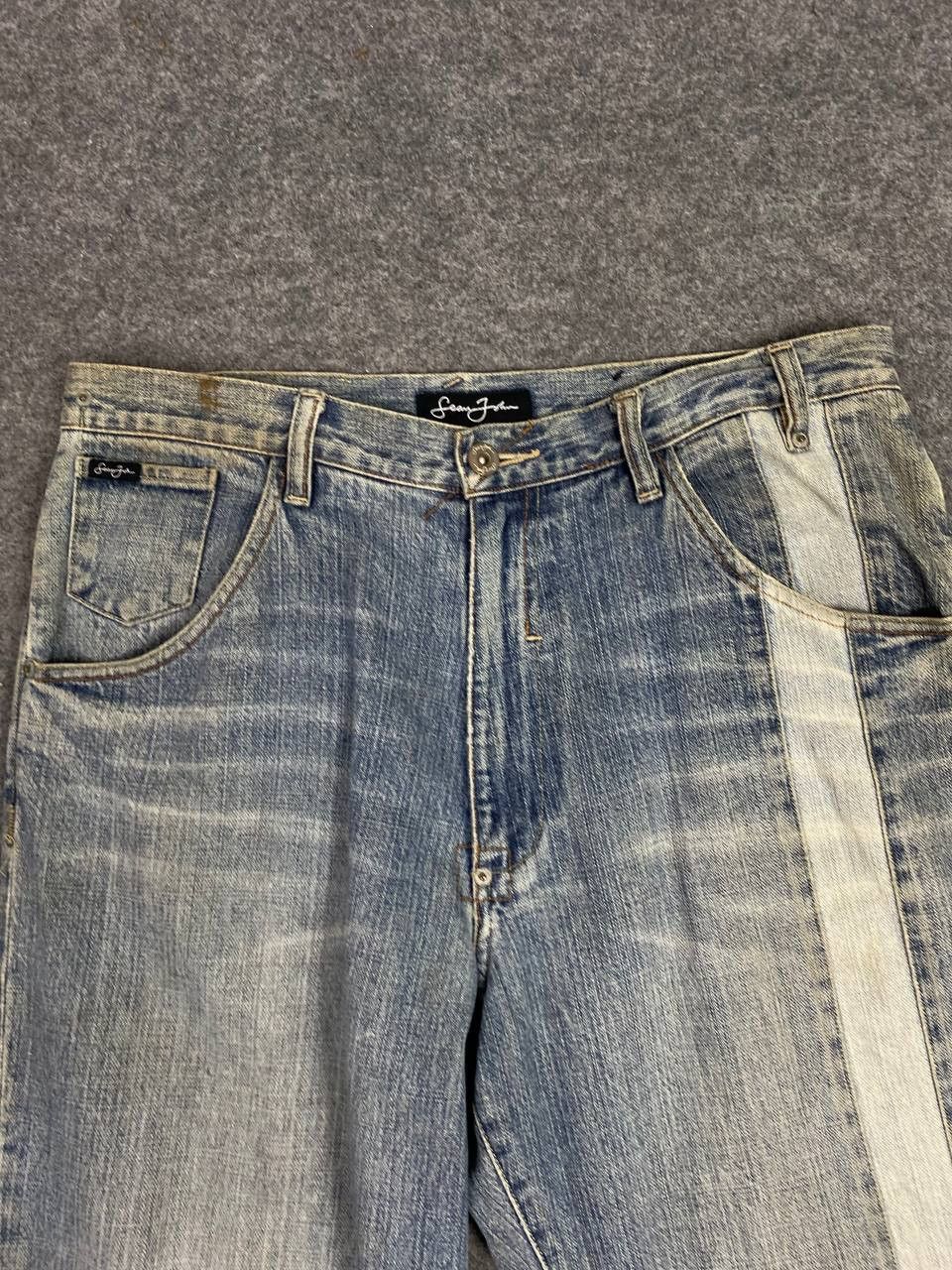 Sean John vintage 90s sean john baggy denim nice design Size US 35 - 9 Thumbnail