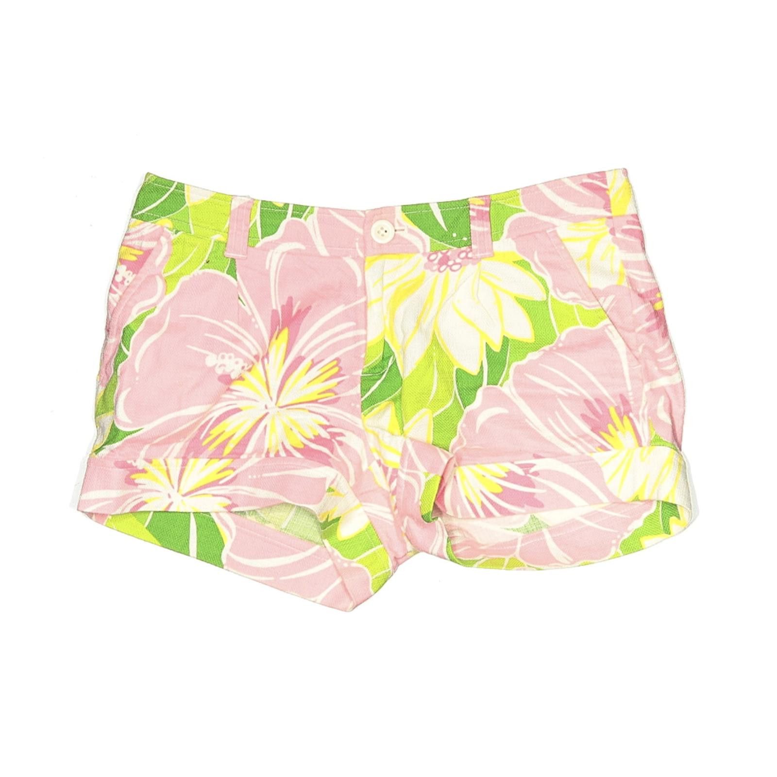 Other Lilly Pulitzer Size 2 Tropical Print Palm Beach Fit Shorts Size 26" / US 2 / IT 38 - 1 Thumbnail