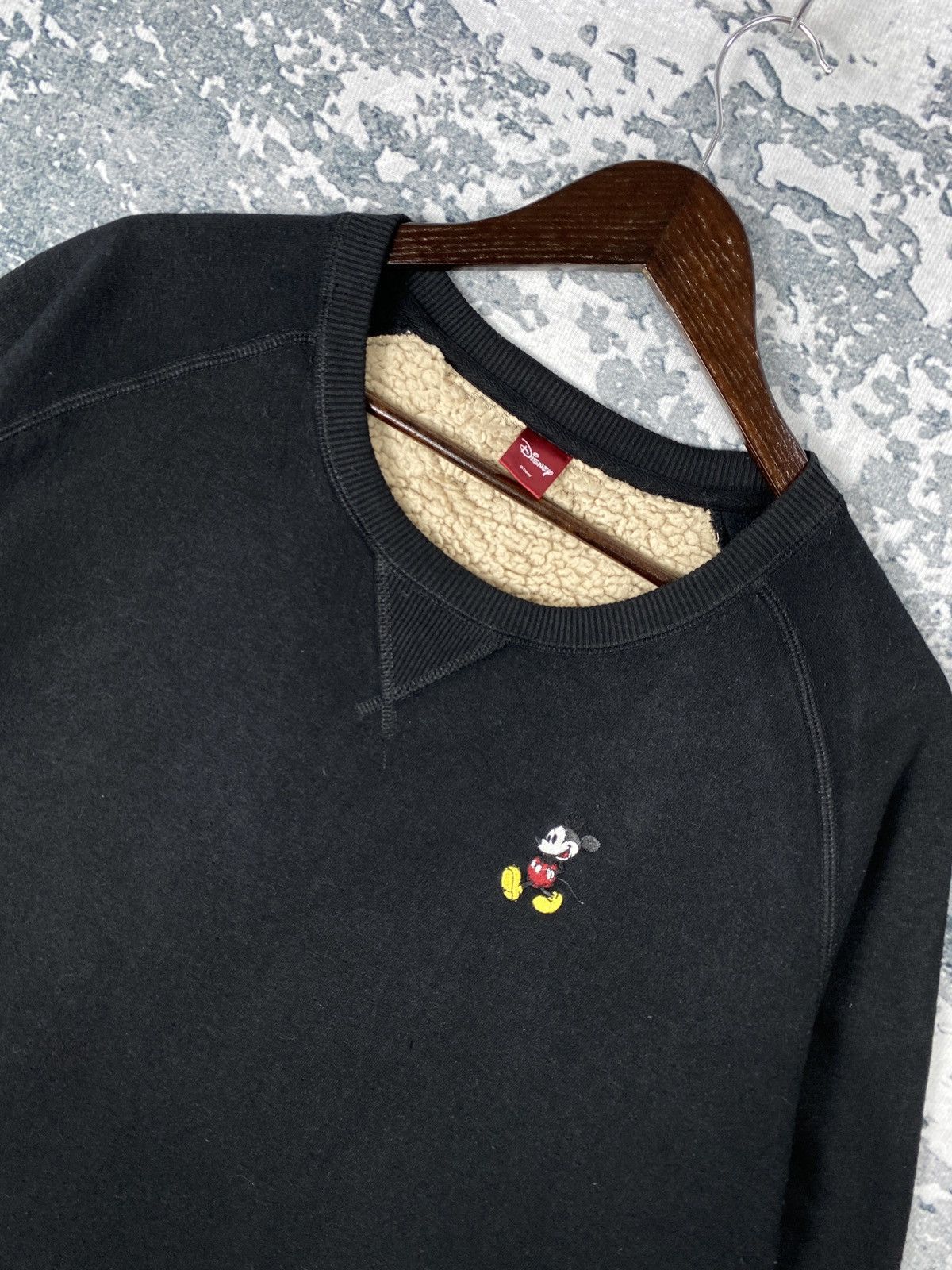 Disney Vintage Disney x Mickey Mouse Sherpa Lining Sweatshirts Size US M / EU 48-50 / 2 - 2 Thumbnail