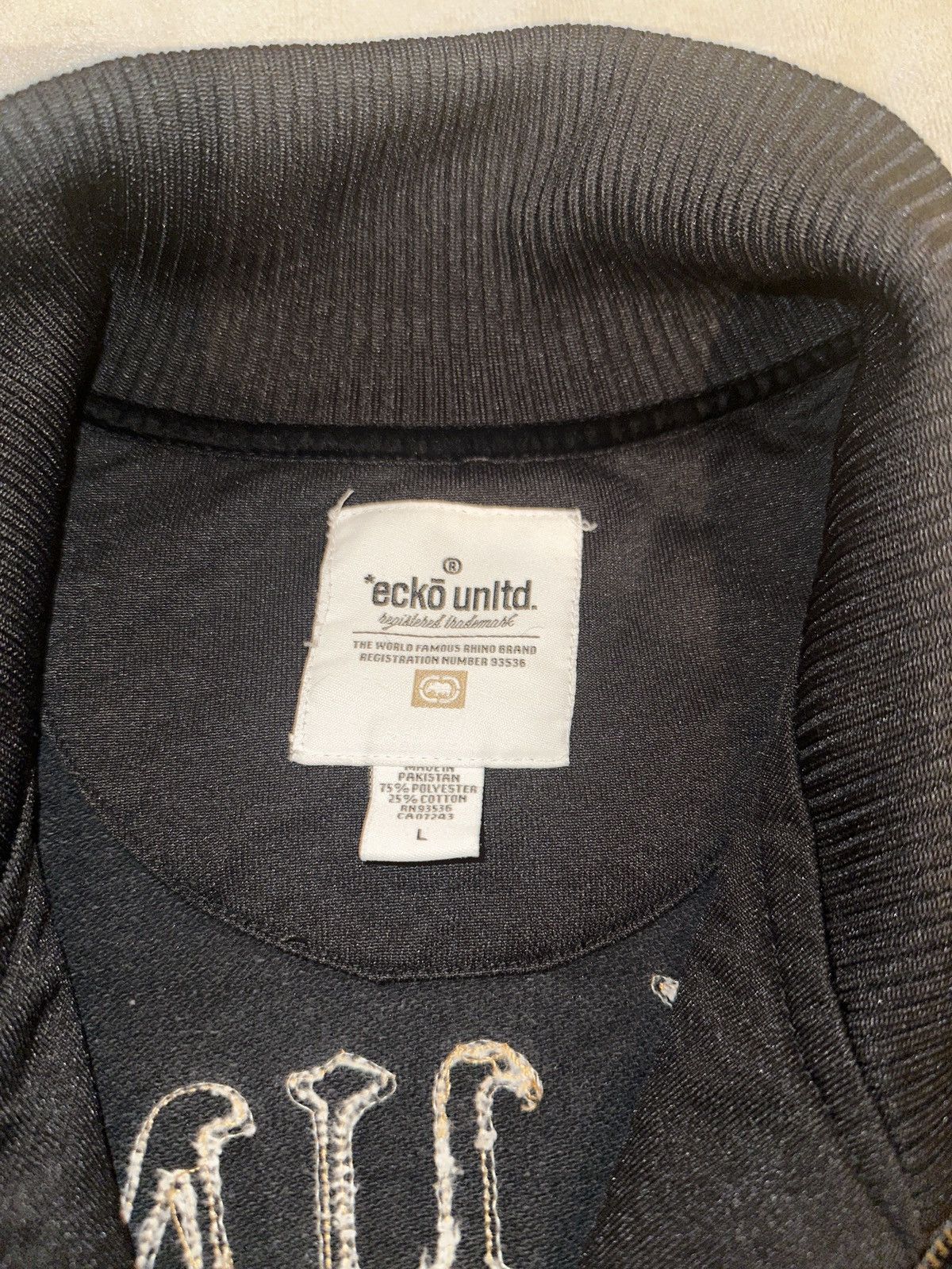 Ecko Unltd. Ecko Unltd Jacket Large Black Full Zip Up Size US L / EU 52-54 / 3 - 2 Thumbnail
