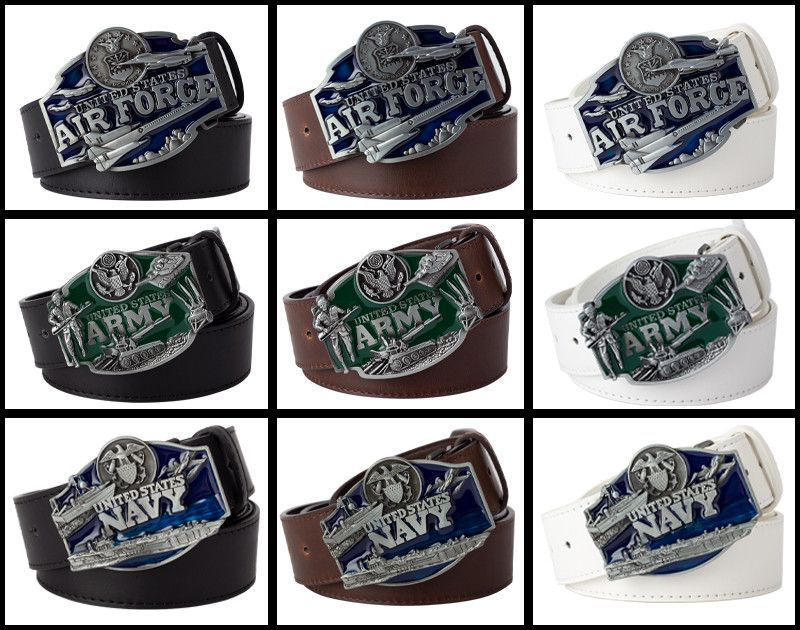 Designer Crazy Vintage Belt Riveted Belts Menswear Accessories Size ONE SIZE - 2 Thumbnail