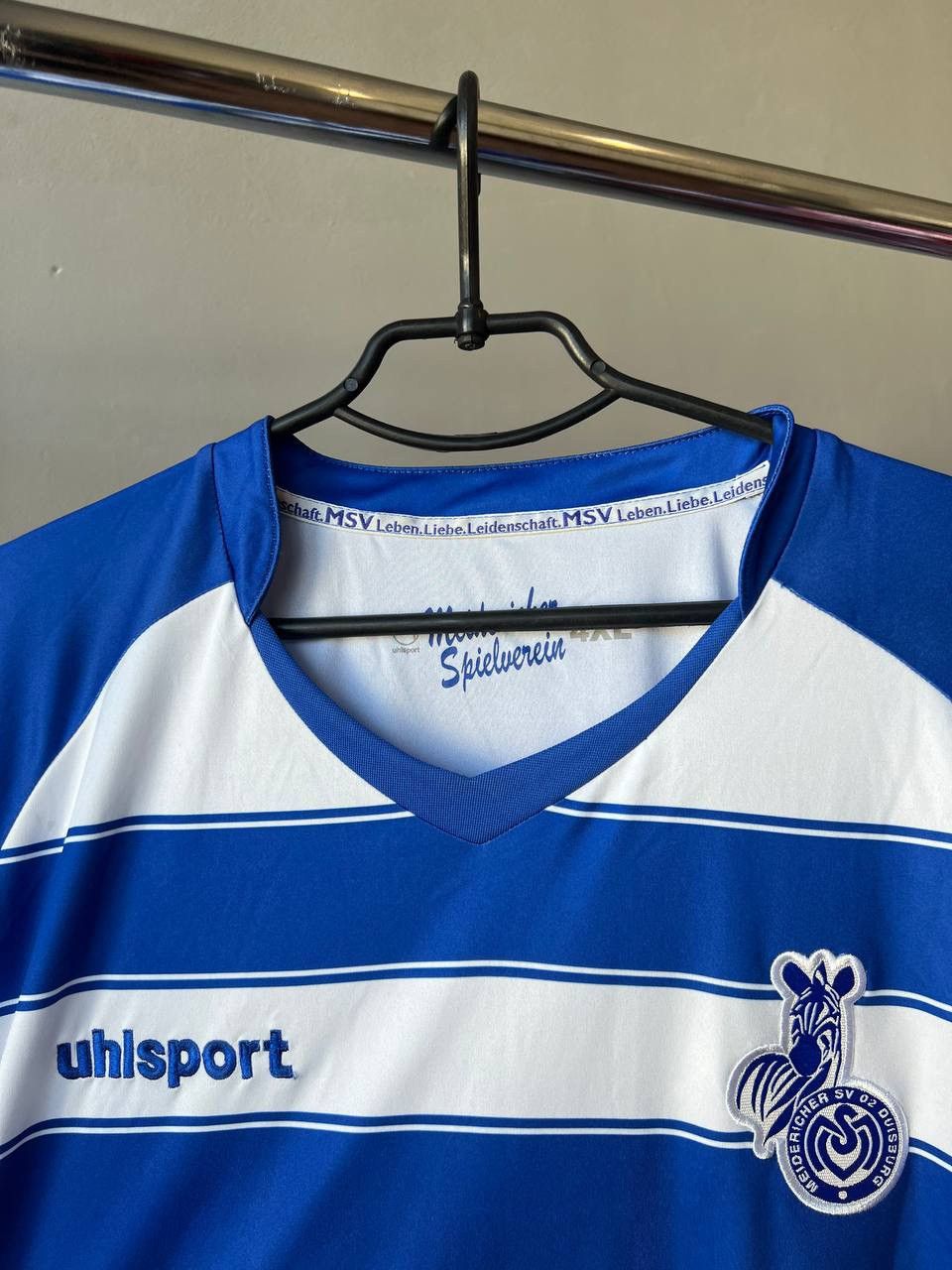 Sports Specialties 2015/16 MSV DUISBURG MATCH WORN #5 SOCCER JERSEY SHIRT 4XL Size US XXL / EU 58 / 5 - 6 Thumbnail