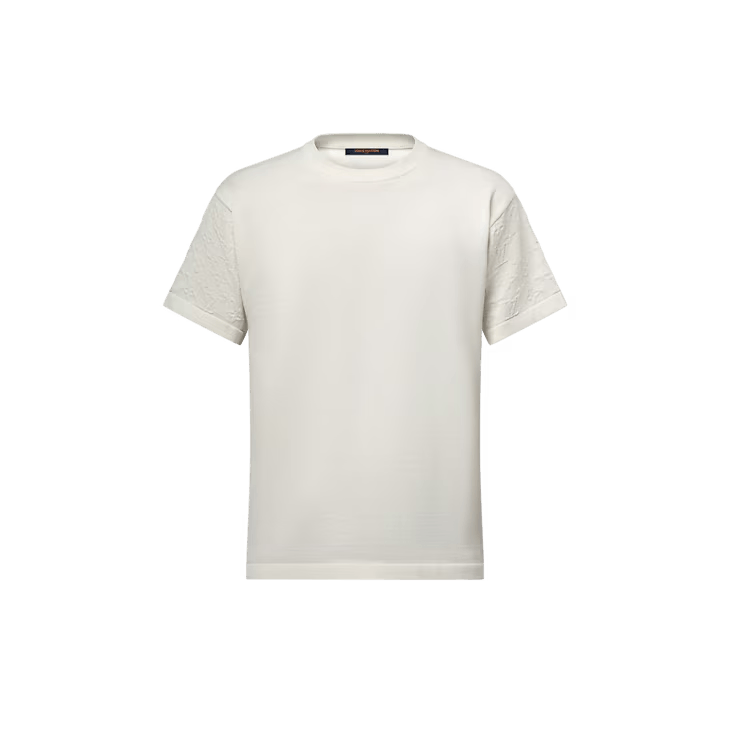 Short-Sleeved Cotton Crewneck