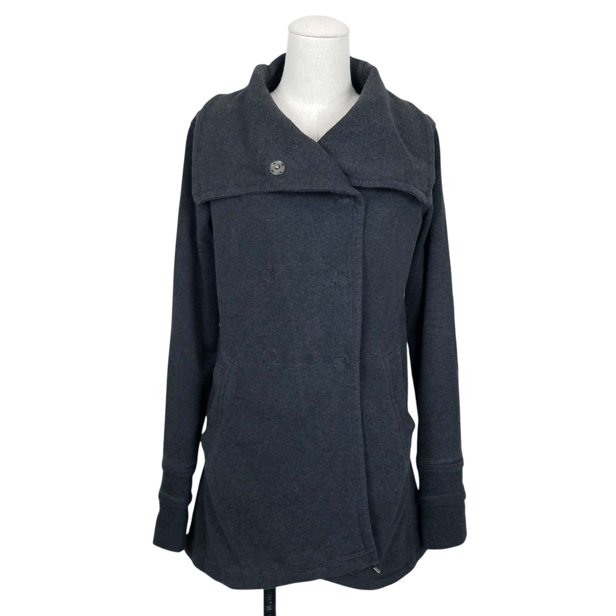 Lululemon Lululemon Gratitude Wrap Heathered Black Size S / US 4 / IT 40 - 2 Thumbnail