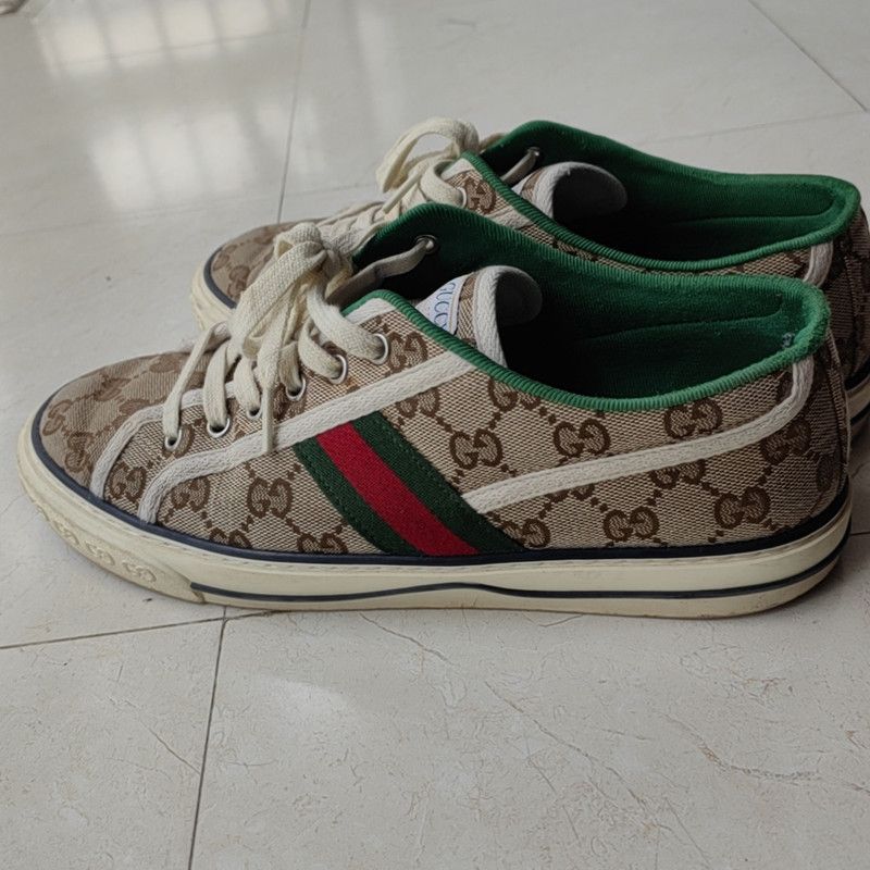 Gucci Gucci 1977 Tennis Casual Sneakers for Men 0079 Size US 8 / EU 41 - 1 Thumbnail