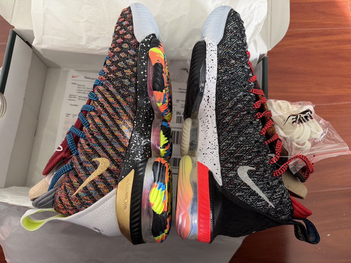 Nike Nike LeBron 16 what the 1 thru 5 basketball shoe Size US 8 / EU 41 - 2 Thumbnail