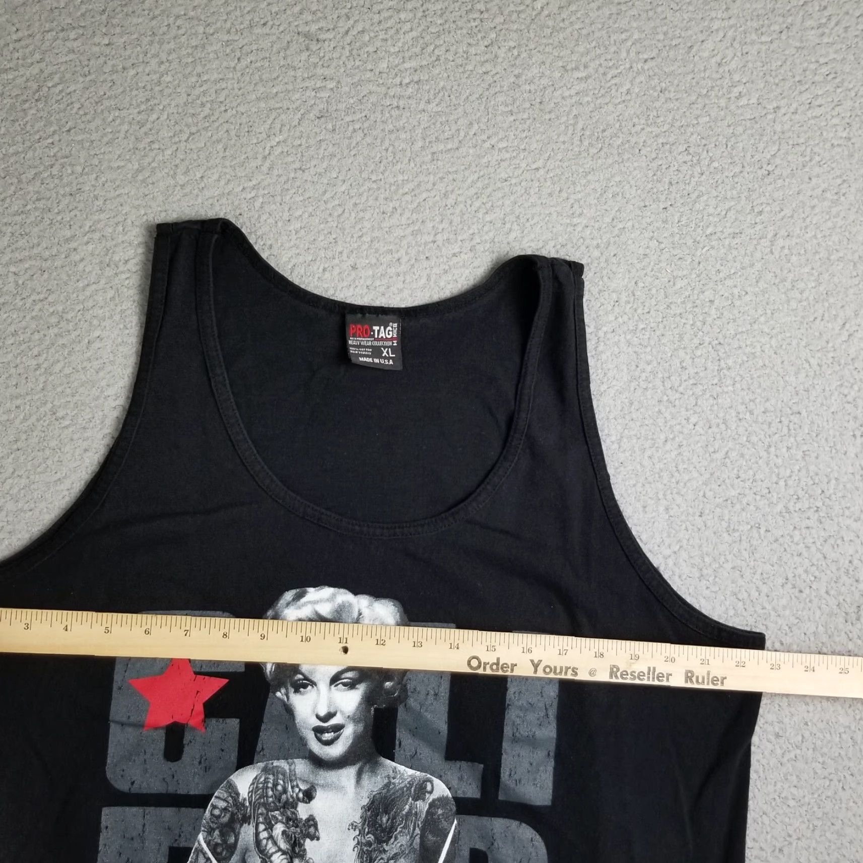Vintage VINTAGE California Shirt Men XL Black Crew Neck Tank Heavyweight Logo 90s California Republic Men XL Shirt Size US XL / EU 56 / 4 - 5 Thumbnail