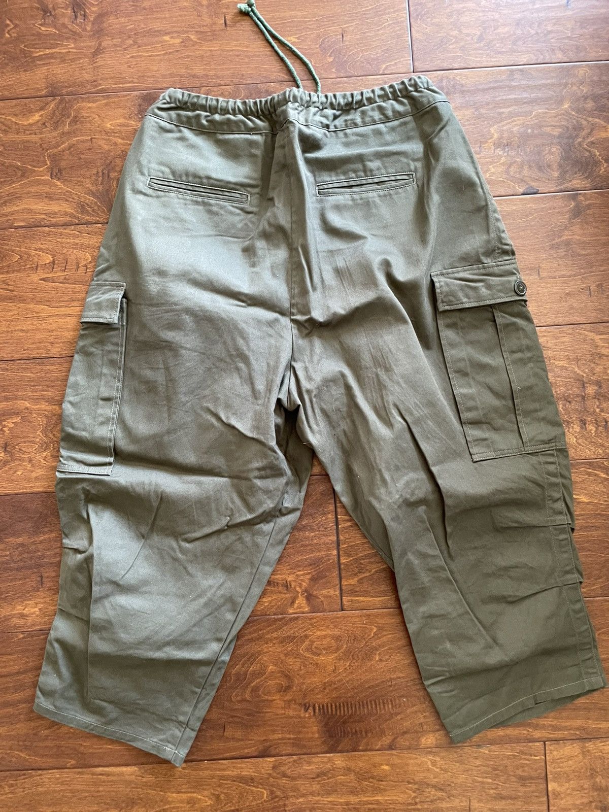 Vintage WorkWear Cropped Cargo Pants Size US 36 / EU 52 - 3 Thumbnail