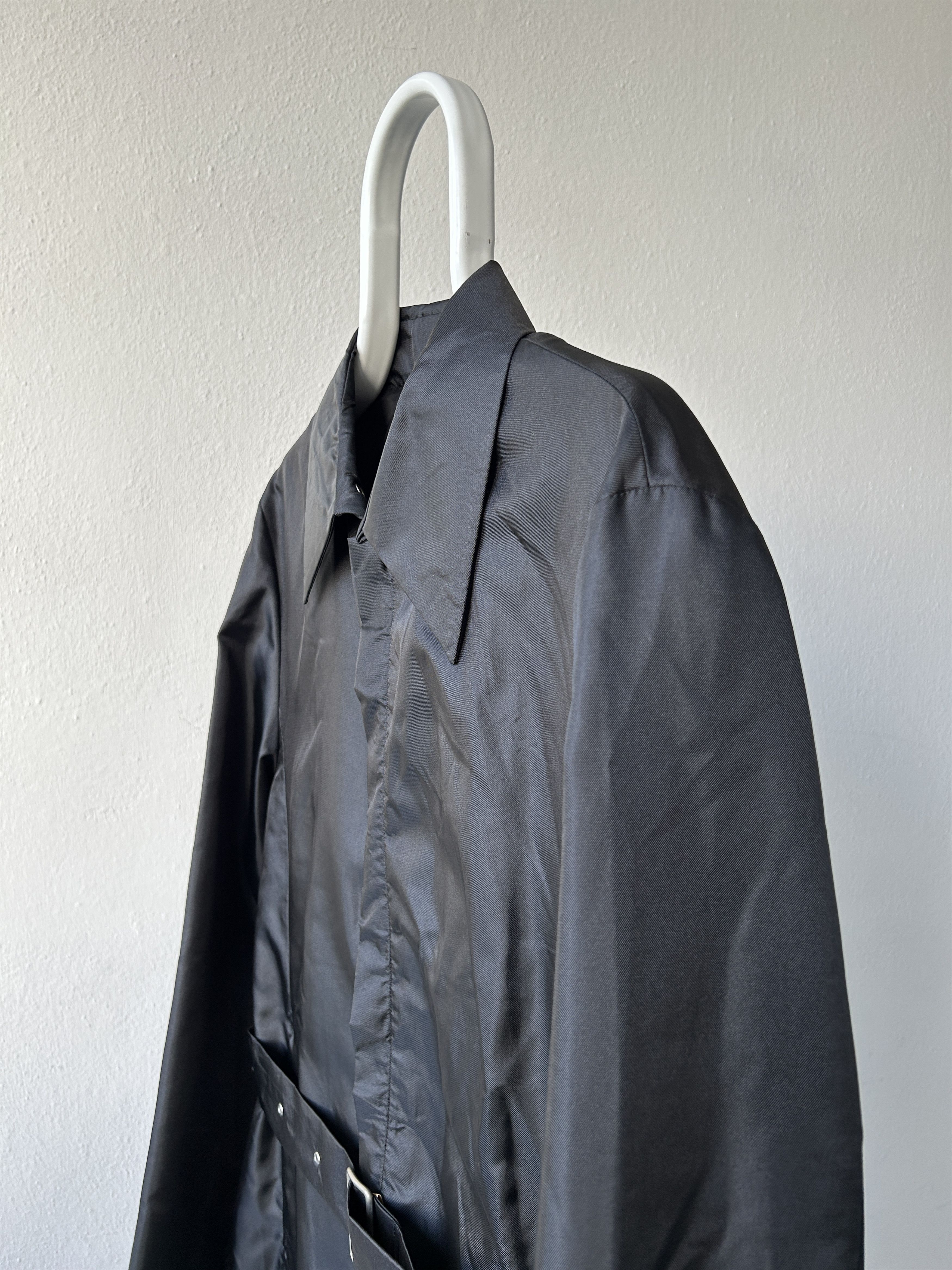 Jean Paul Gaultier Gaultier homme objet nylon belted trench coat Size US S / EU 44-46 / 1 - 5 Thumbnail