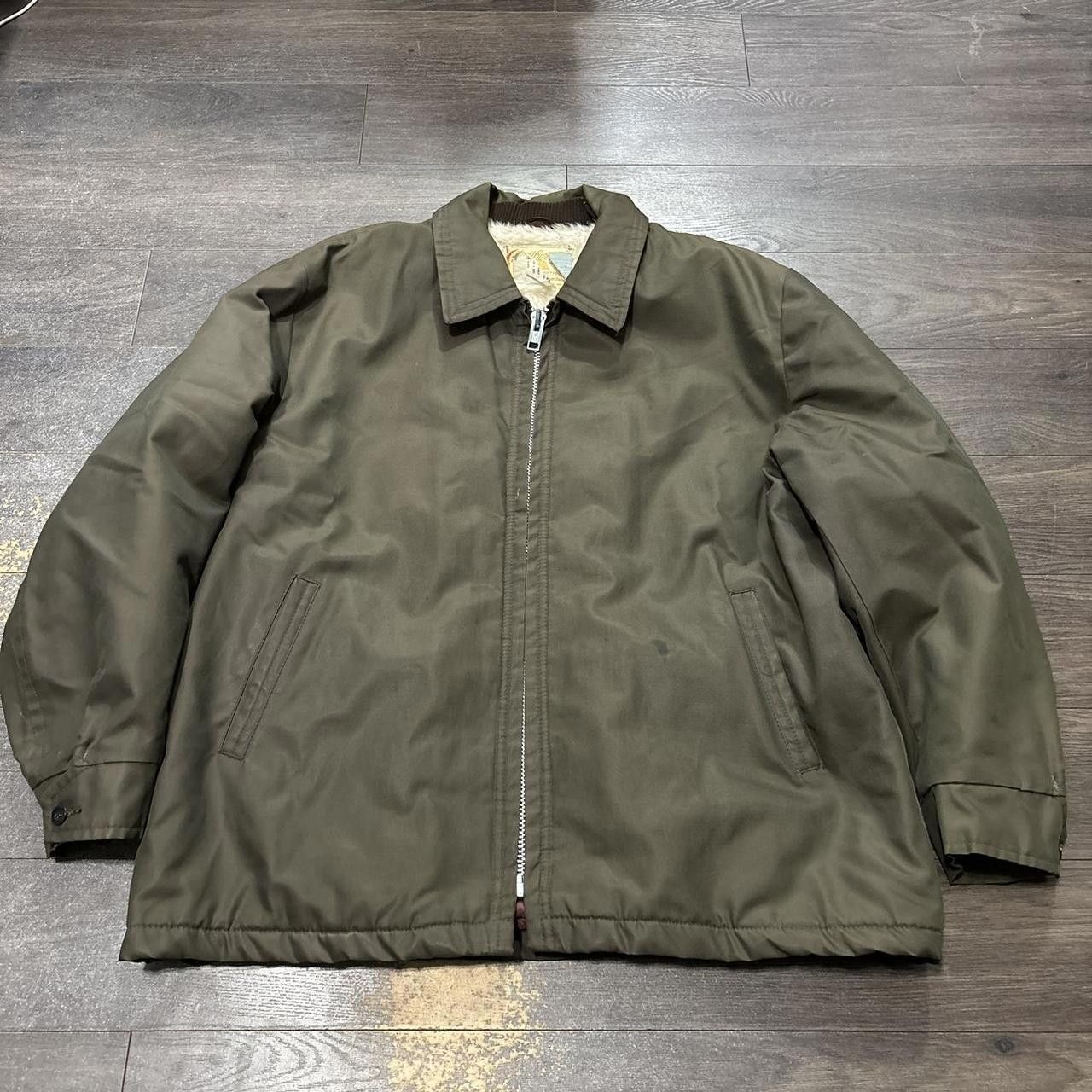 Designer Vintage weathermate lined bomber jacket 70s L Size US L / EU 52-54 / 3 - 2 Thumbnail