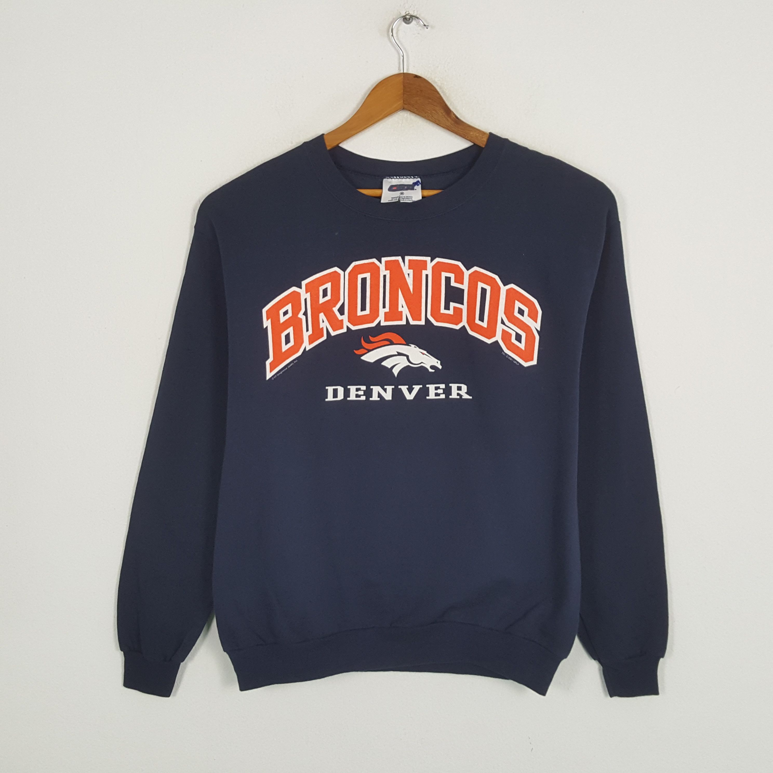NFL × Vintage Vintage BRONCOS DENVER American NFL Team Swetahsirts Size US L / EU 52-54 / 3 - 1 Thumbnail