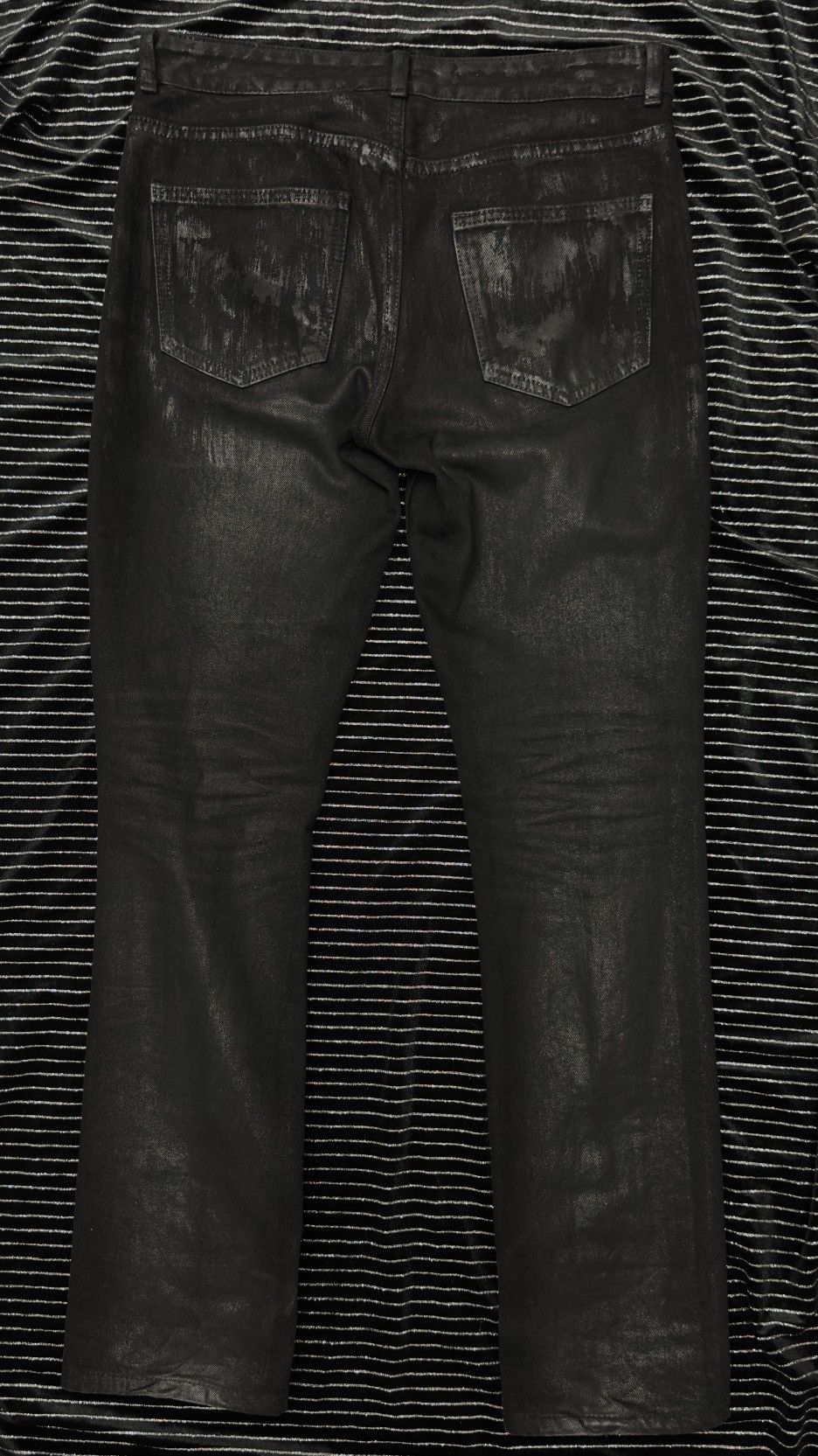 Japanese Brand metallic painted jeans Size US 32 / EU 48 - 2 Thumbnail