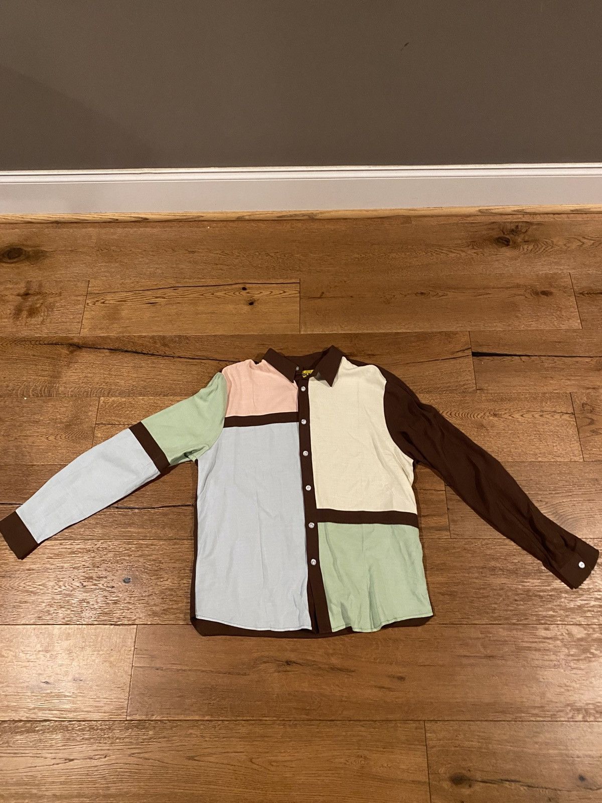 Golf Wang × Tyler The Creator Light Blue Lace Button Up