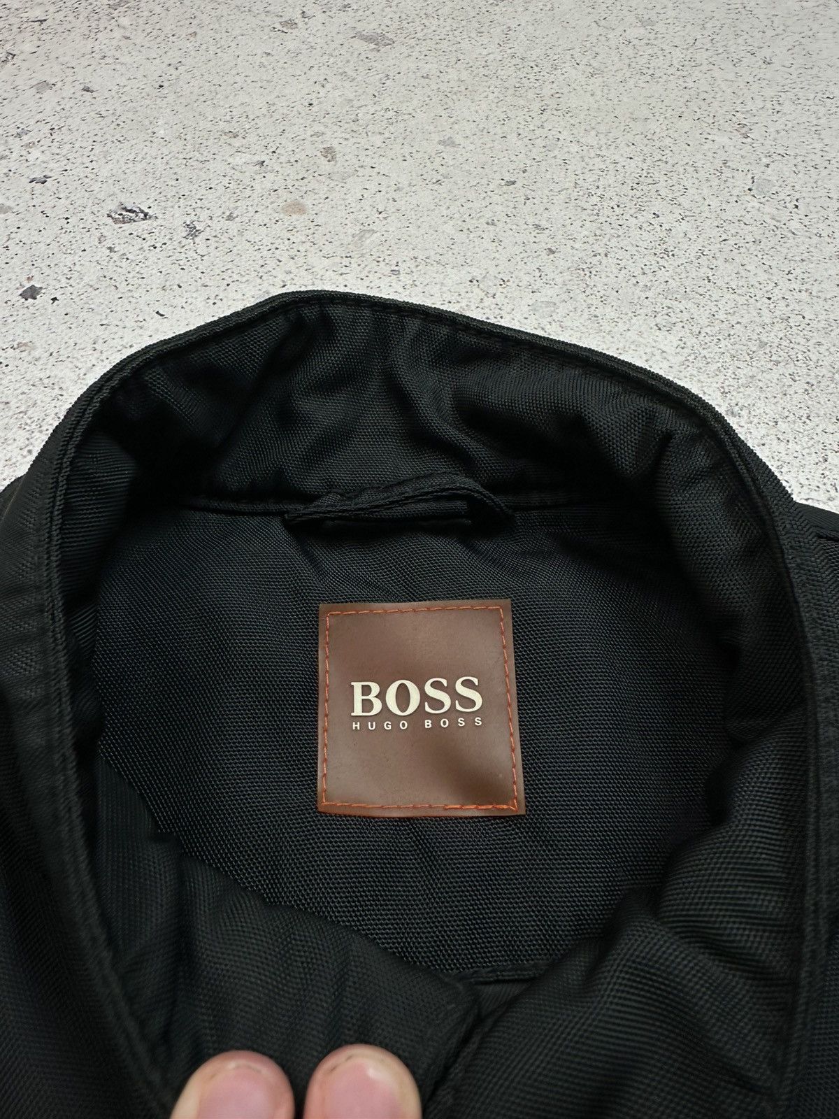 Hugo Boss × Vintage HUGO BOSS Motorcycle Jacket Solid Coats, Jackets & Vests Size US M / EU 48-50 / 2 - 8 Thumbnail