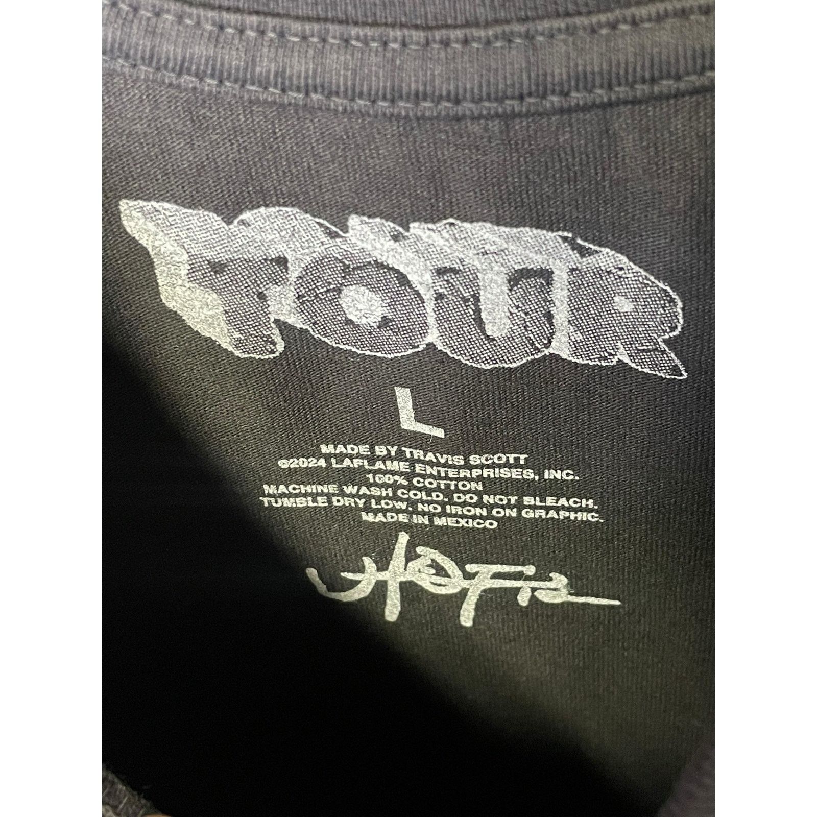 Travis Scott Travis Scott Utopia Delresto Echoes Circus Maximus Tour Tee Size US L / EU 52-54 / 3 - 5 Thumbnail