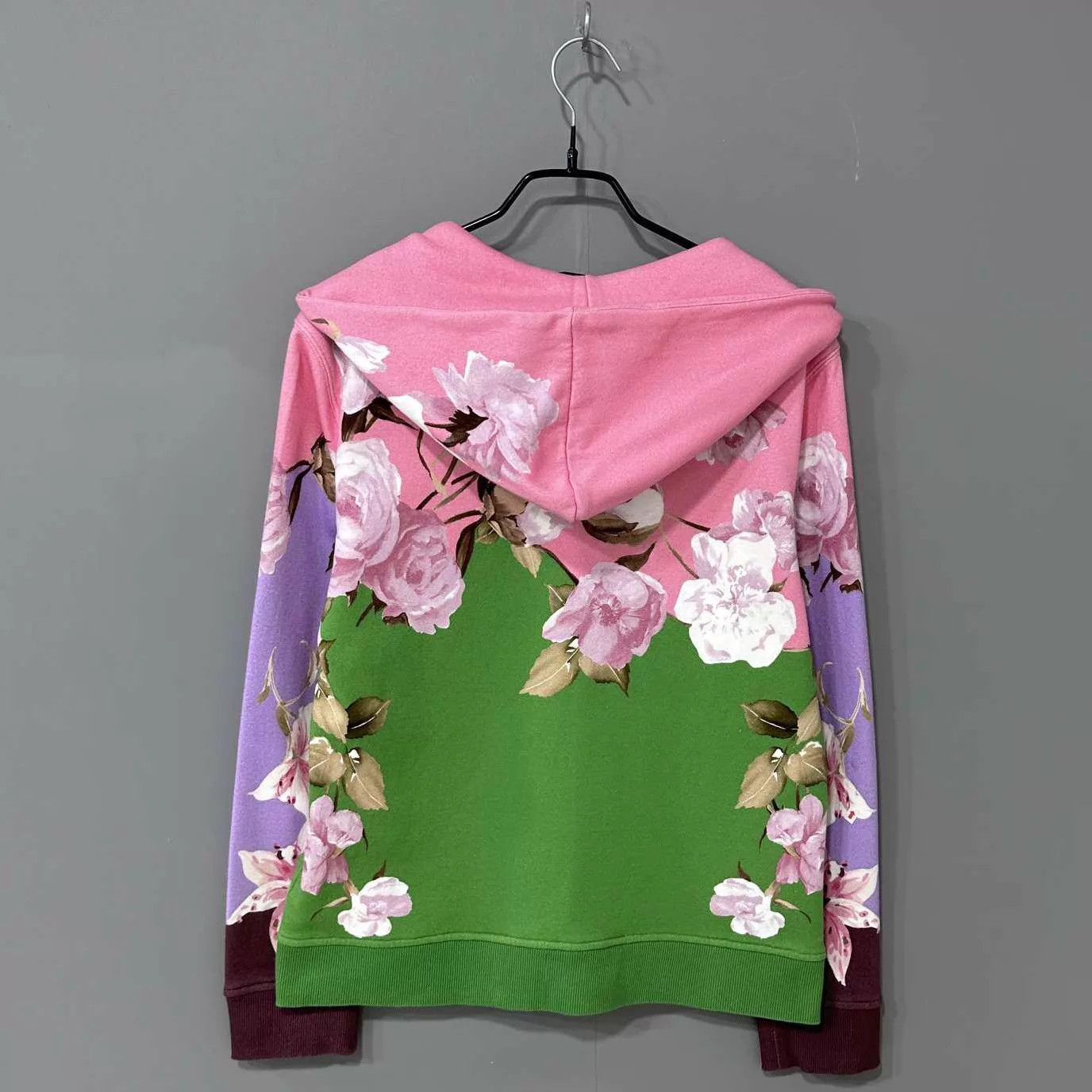 Valentino VALENTINO Floral Color Blocked Logo Jacket S Size S / US 4 / IT 40 - 3 Thumbnail