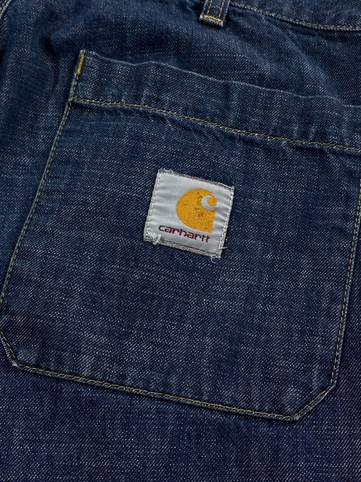 Carhartt 🔥 Y2K CARHARTT DUTY PANT USA WORKWEAR WIDE FIT TECH DENIM Size US 34 / EU 50 - 14 Thumbnail