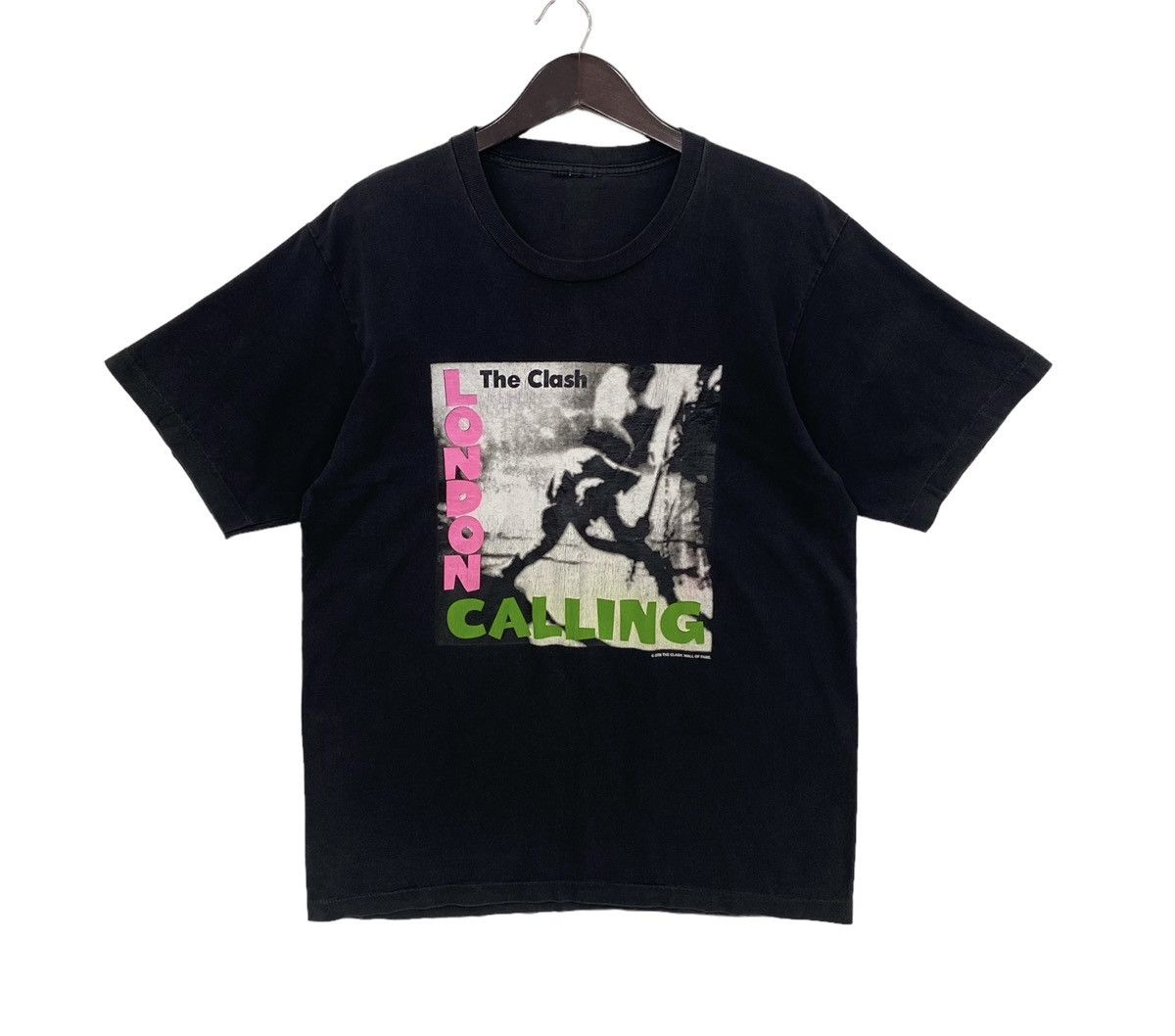 Band Tees 💥VINTAGE THE CLASH punkrock band london calling Y2K shirt Size US L / EU 52-54 / 3 - 1 Thumbnail