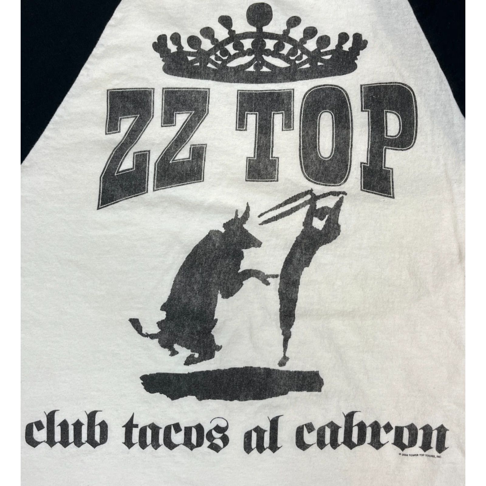 Anvil VINTAGE Men’s ZZ Top Club Tacos al Cabron Tee Design by Gibbons Sz S T-Shirt Mens Size US S / EU 44-46 / 1 - 6 Thumbnail