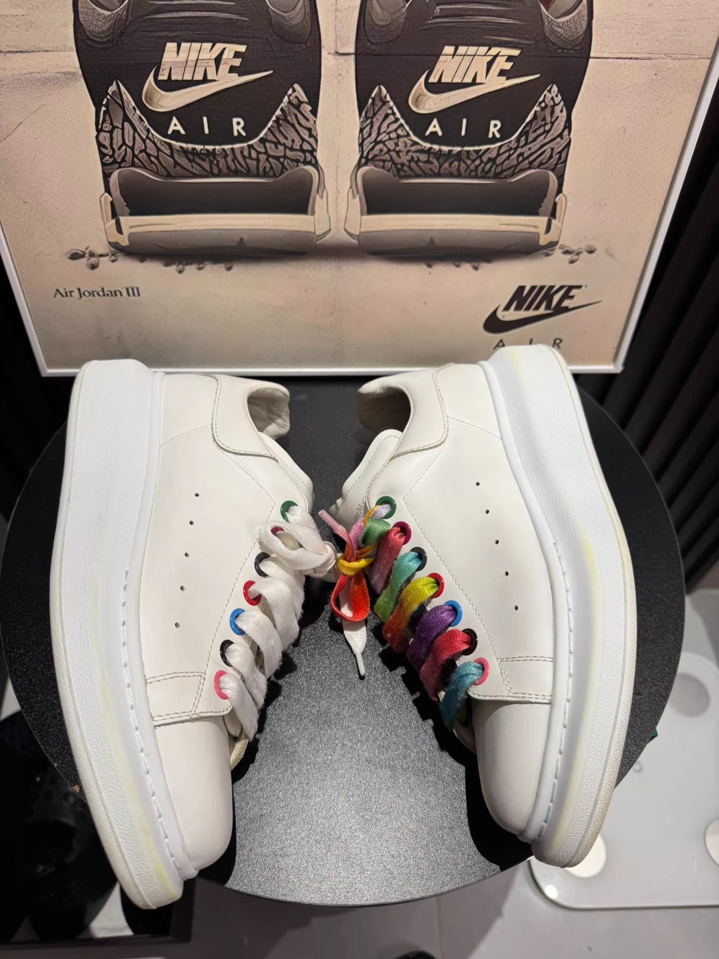 Alexander McQueen Alexander McQueen Women's White Sneaker 39 Size US 8.5 / IT 38.5 - 4 Thumbnail