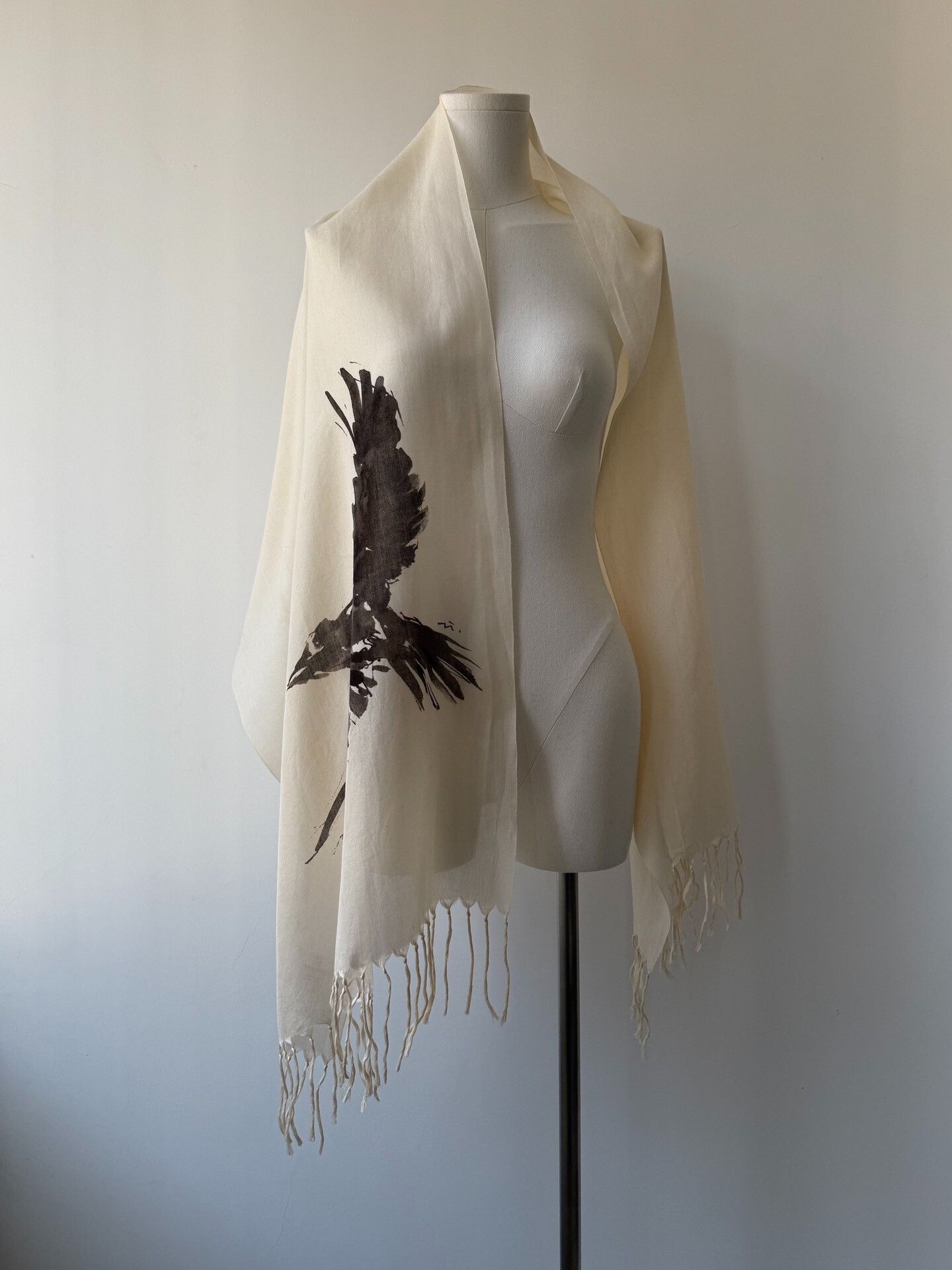 Yohji Yamamoto Yohji Yamamoto Y's 06SS Cotton Scarf Size ONE SIZE - 1 Thumbnail
