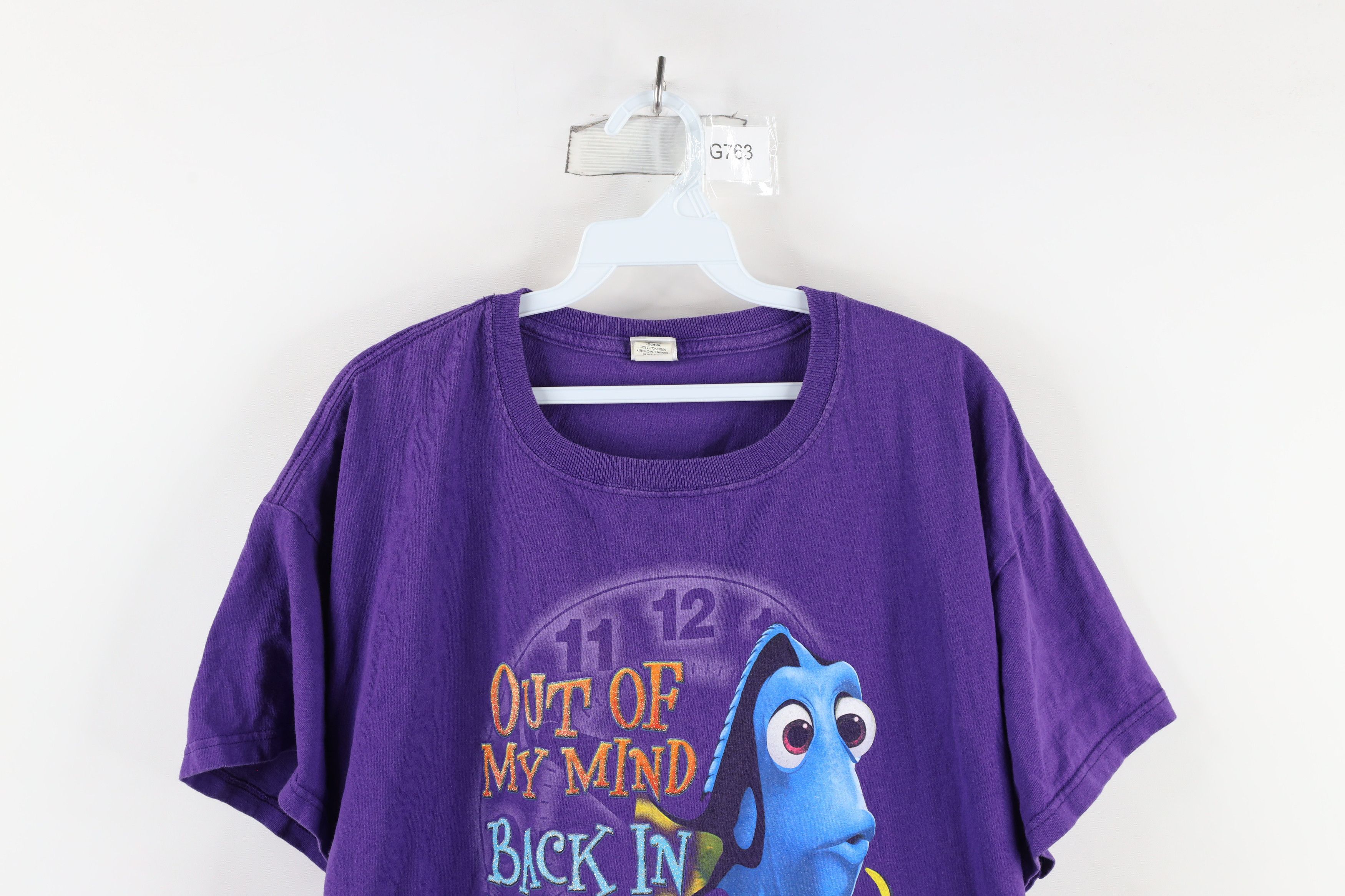 Disney × Vintage Vintage Disney Pixar Finding Nemo Dory Short Sleeve T-Shirt Size XXL / US 16-18 / IT 52-54 - 2 Thumbnail