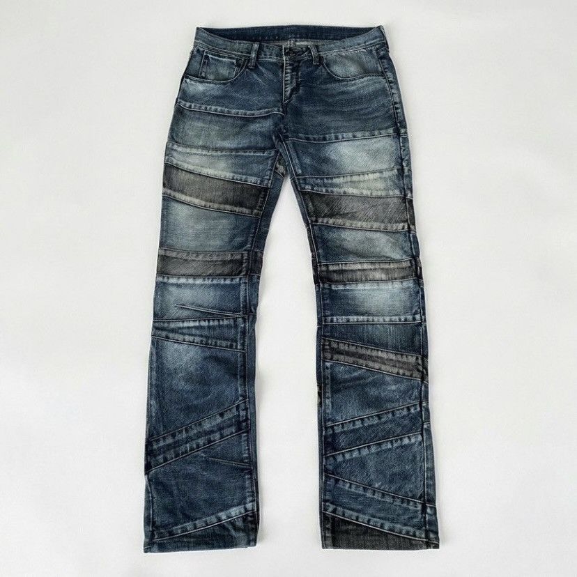 Neil Barrett Archive NEIL BARRETT INDIGO Denim pants | Grailed