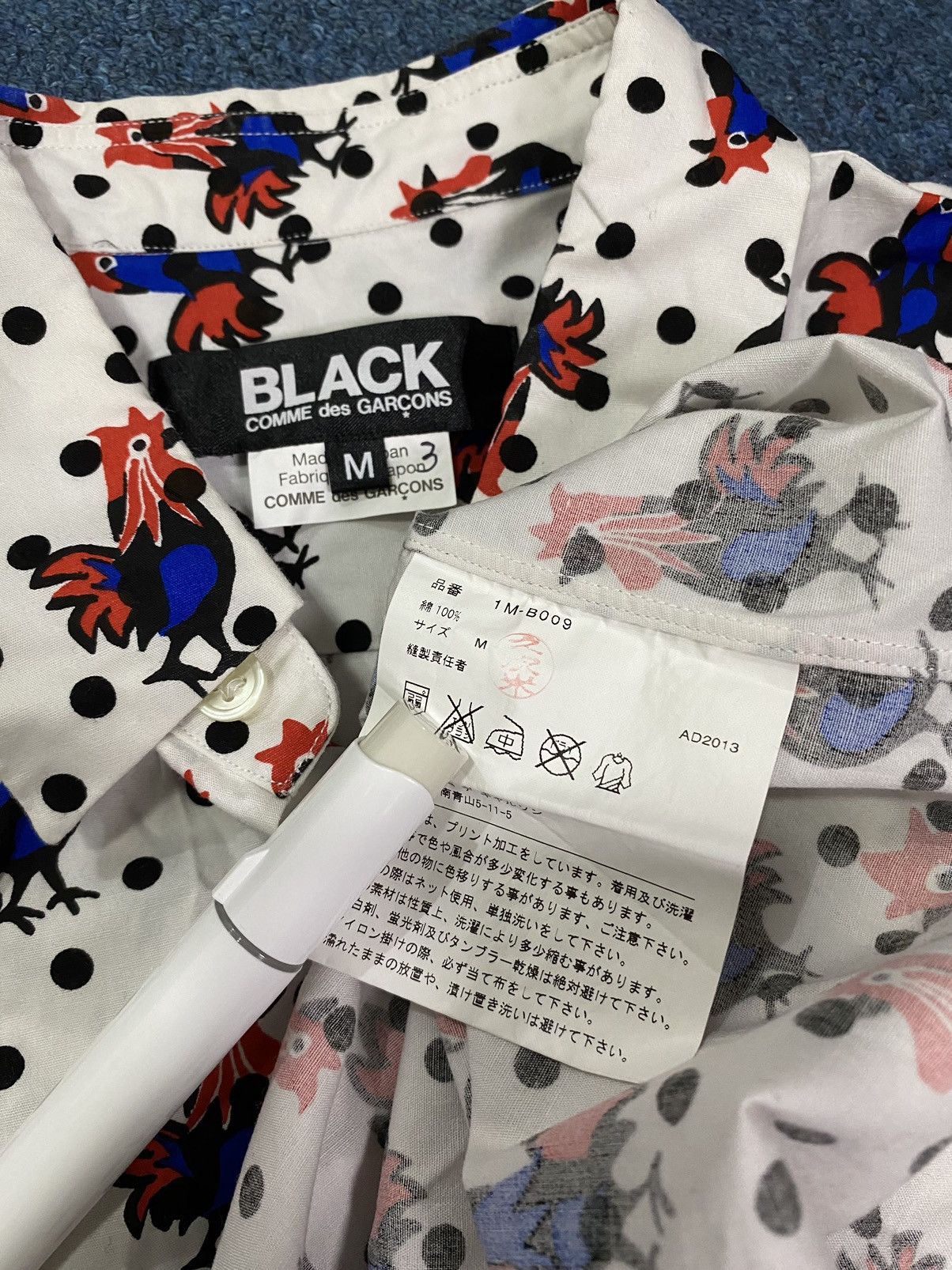 Comme des Garcons × Comme des Garcons Black Comme Des Garçons Black - Chicken Print Size US M / EU 48-50 / 2 - 3 Thumbnail