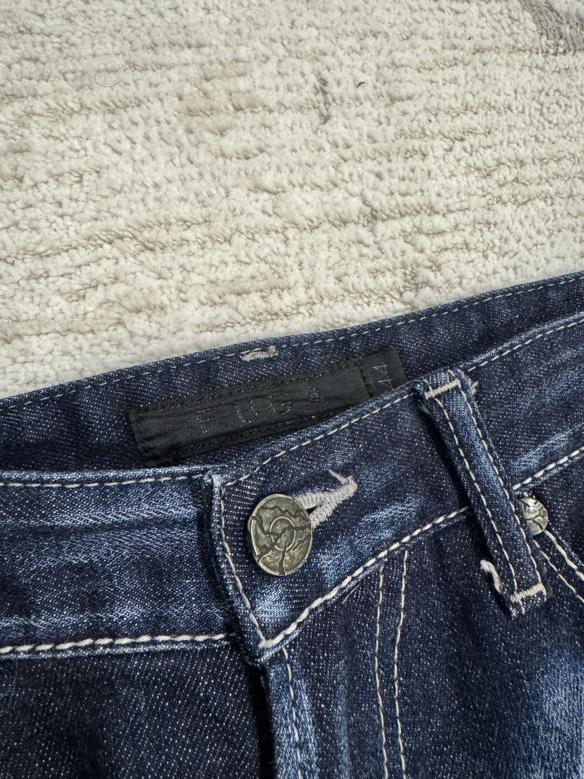 Other Fuga slim jeans archive japanese label with wrinkles Size US 31 - 4 Thumbnail