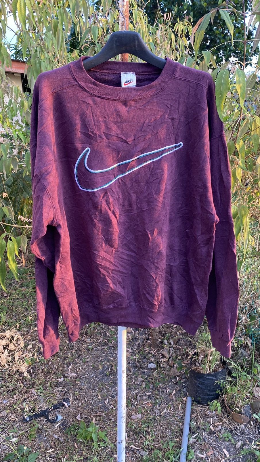 Nike Vintage Nike Big Swoosh Logo Size US M / EU 48-50 / 2 - 1 Thumbnail