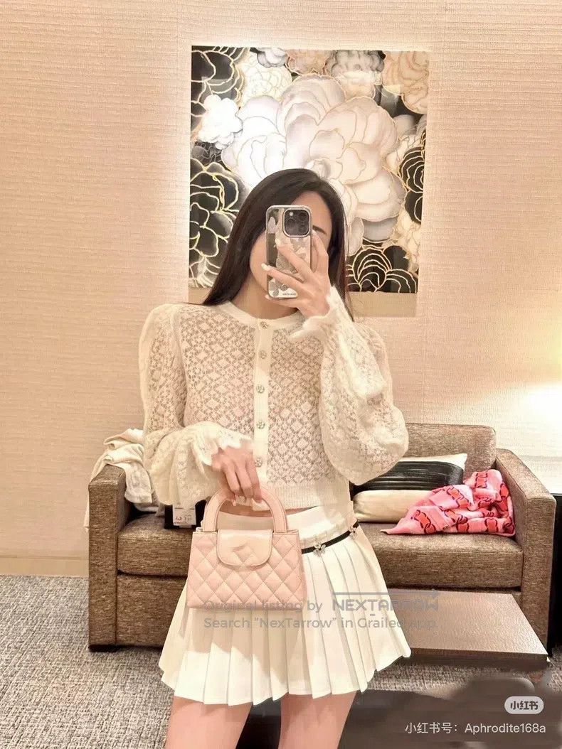 Chanel Chanel 23K hollow knitted cardigan coat Size XS / US 0-2 / IT 36-38 - 6 Thumbnail