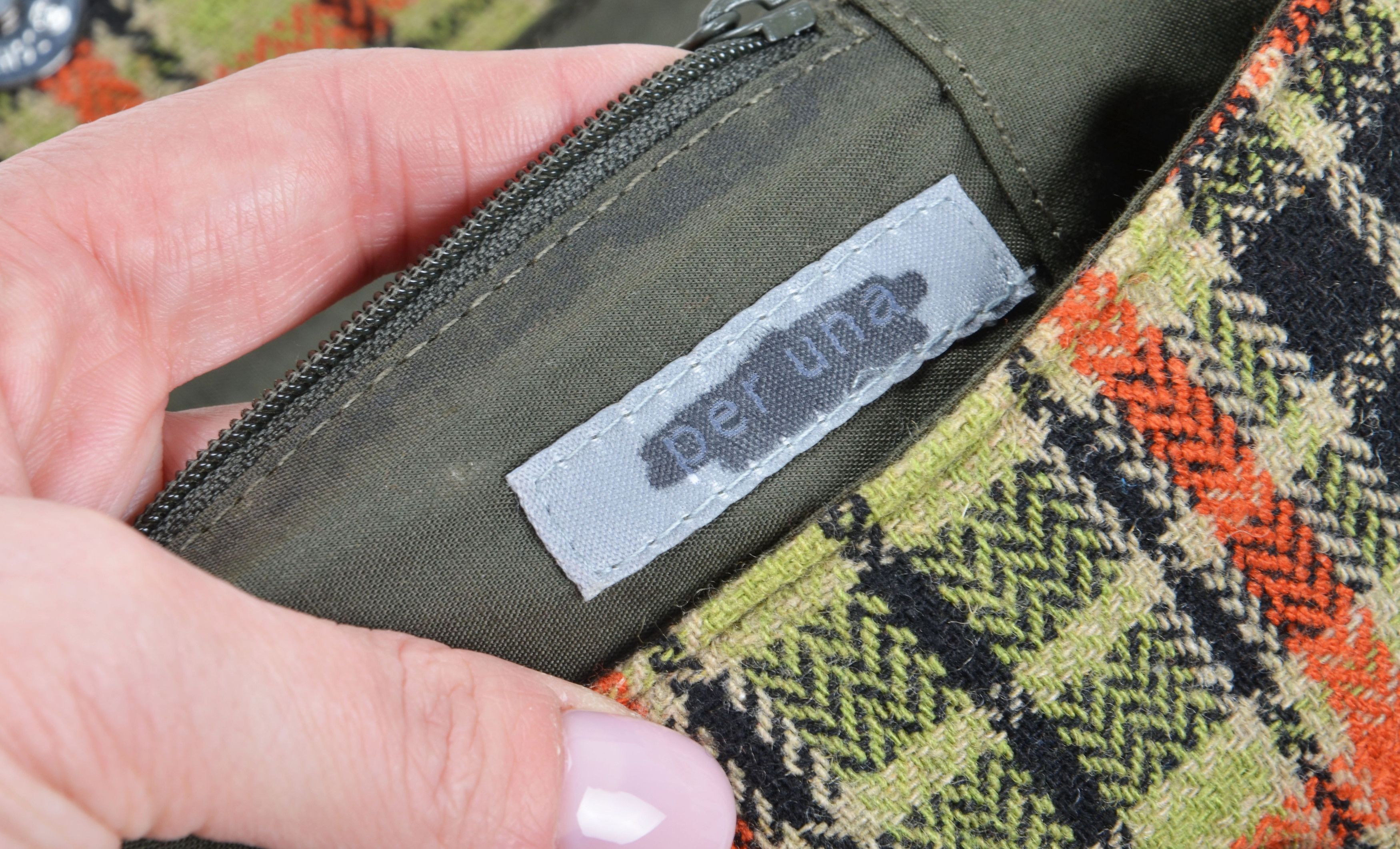 Other Per Una Y2K Tartan Plaid Mini Wool Top Handle Clasp Handbag Size ONE SIZE - 8 Thumbnail