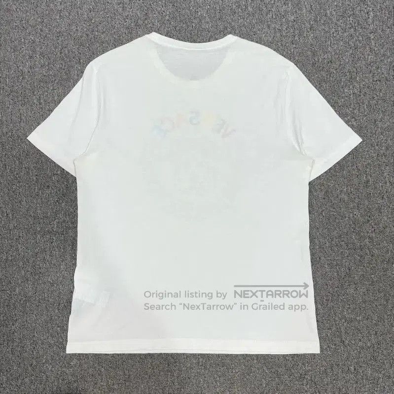Versace Versace White Cotton Men's T-Shirt with Logo . Size US XXL / EU 58 / 5 - 2 Thumbnail