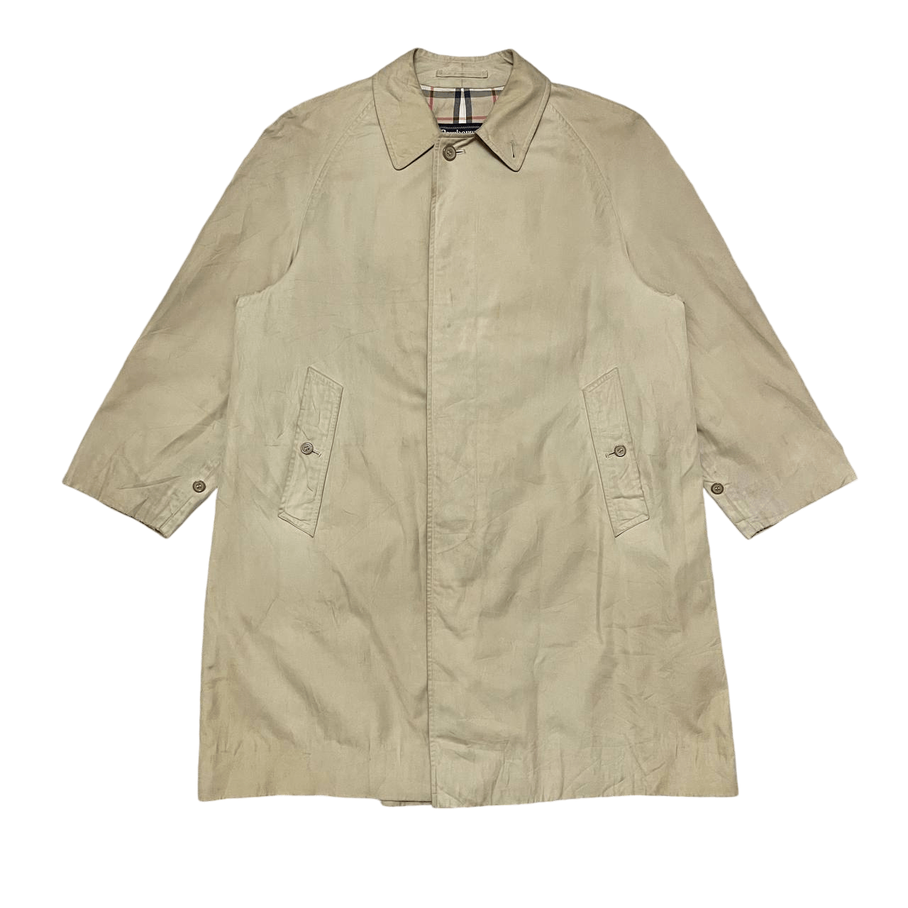 Burberry Vintage Burberry Nova Check Trench Coat Size US M / EU 48-50 / 2 - 2 Thumbnail