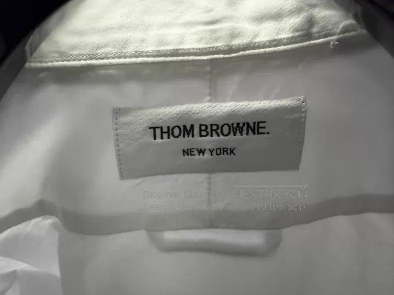 Thom Browne Thom Browne Four Stripe Shirt Size US M / EU 48-50 / 2 - 3 Thumbnail