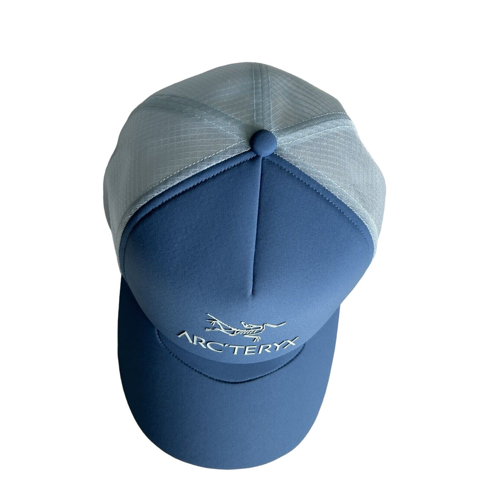 Arc'teryx Arcteryx Snapback Hat Cap Trucker Mesh Blue/White OSFA Rare Size ONE SIZE - 5 Thumbnail