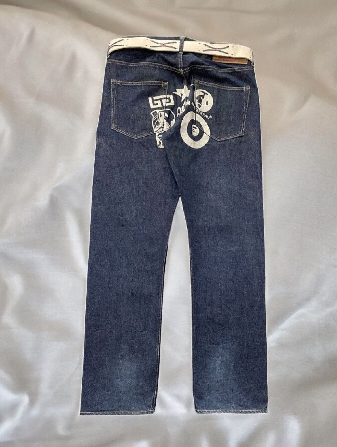 Bape × Nigo Multi Logo Denim Size US 36 / EU 52 - 1 Thumbnail